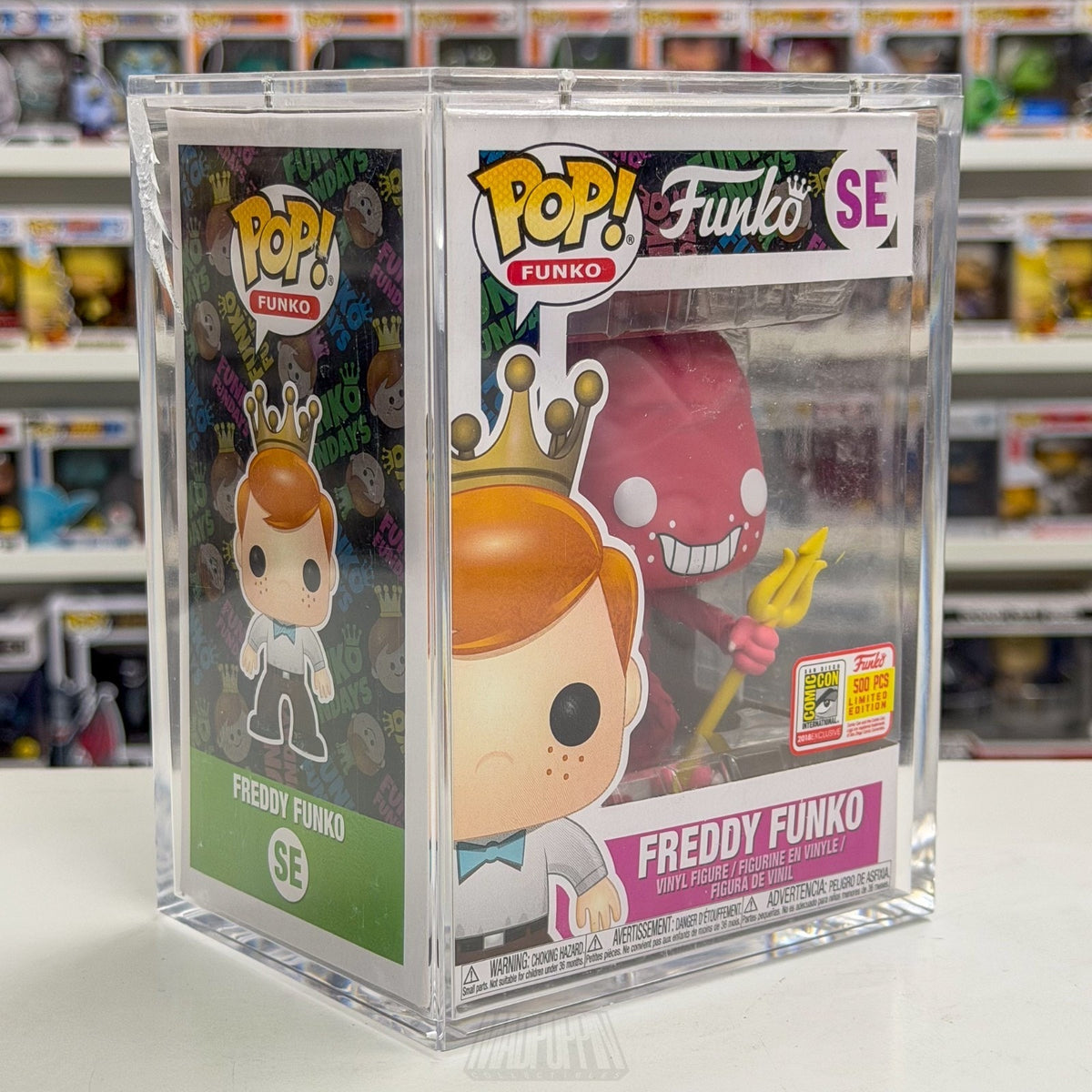 Funko Pop Freddy as Red Devil Cuphead 500 PCS Fundays 2018 SE Toy Vinyl Figure