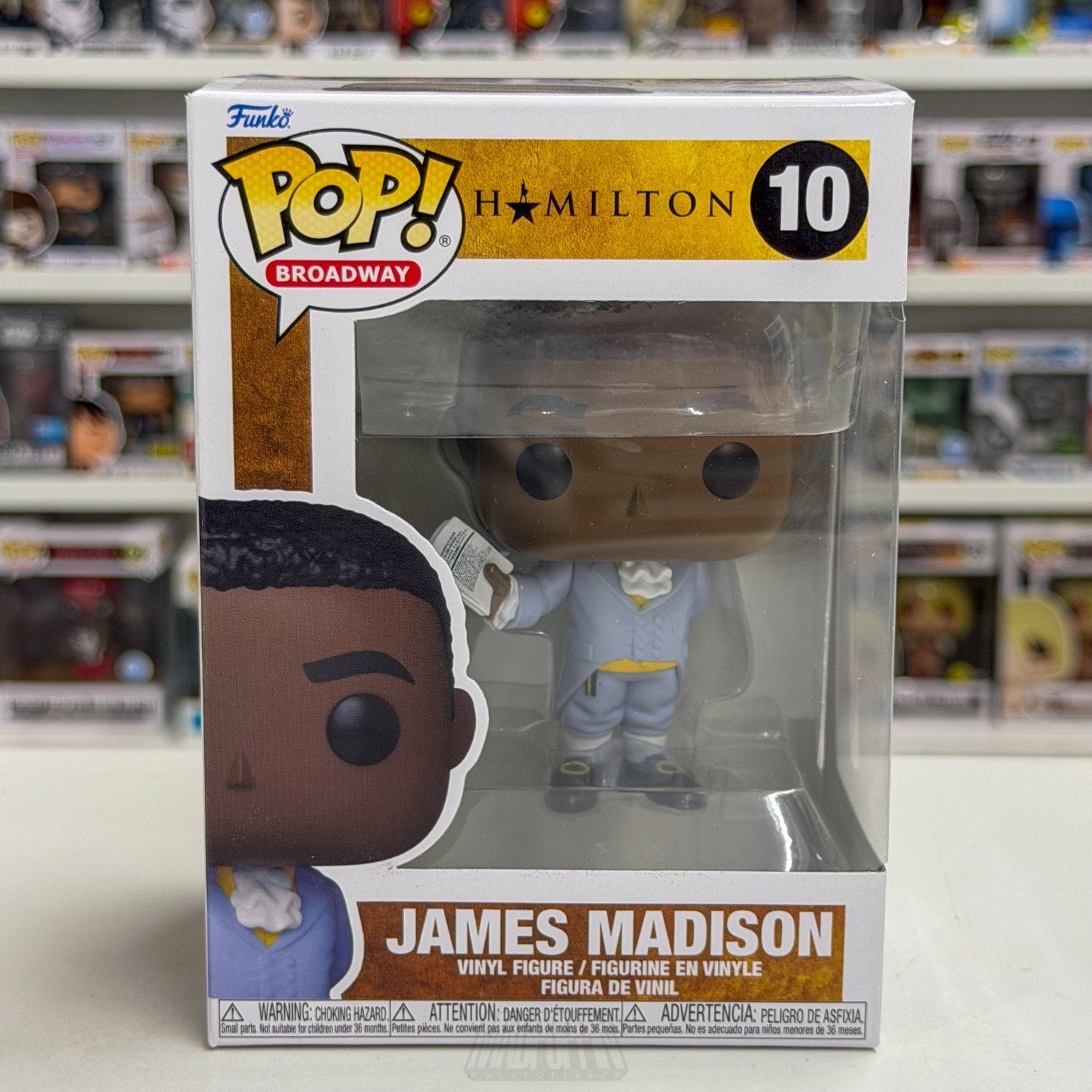 Funko Pop Broadway Hamilton James Madison 10 Musical Grammy Award Vinyl Figure