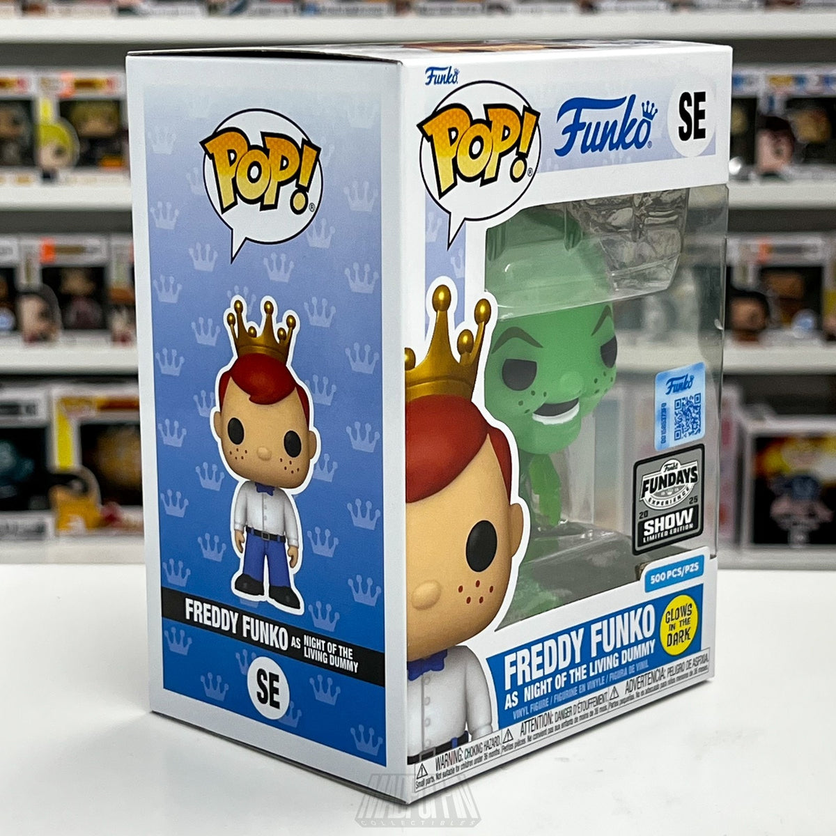 Funko Pop Fundays 2025 Freddy Night of Living Dummy Goosebumps Glow 500pcs SE