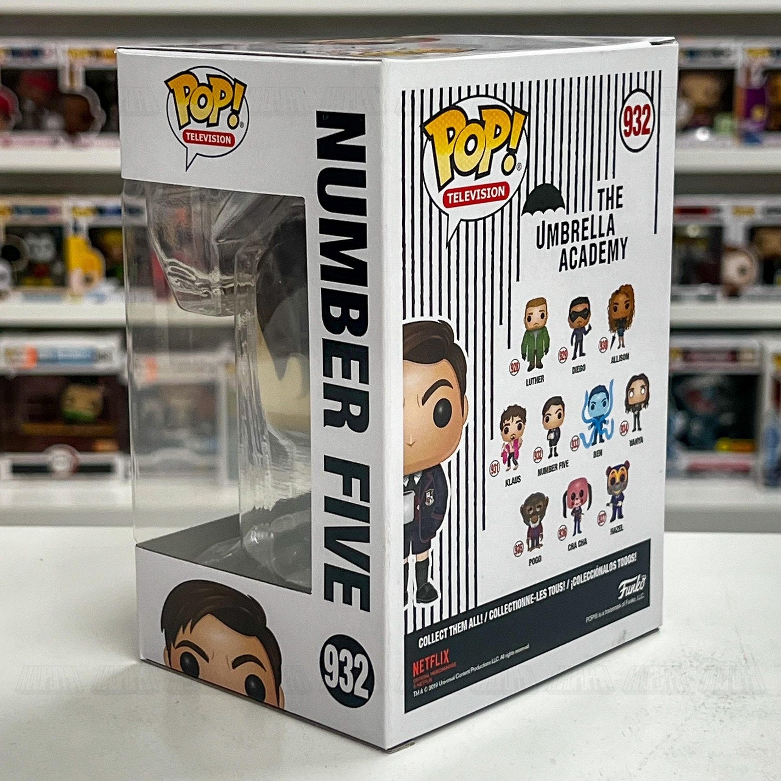 Funko Pop! Television Umbrella Academy Number Five 932 Vinyl Figure Ne