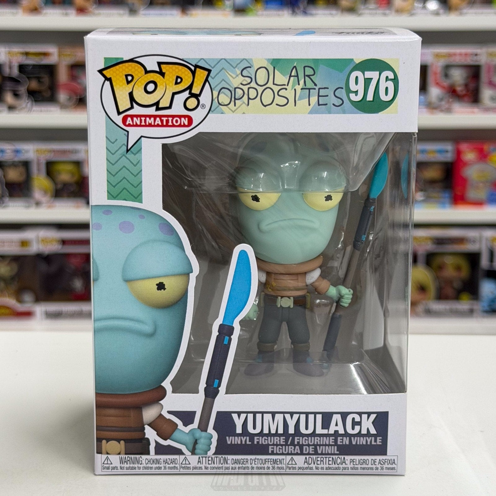 Funko Pop Animation Solar Opposites Yumylack 976 TV Alien Family Vinyl Figure