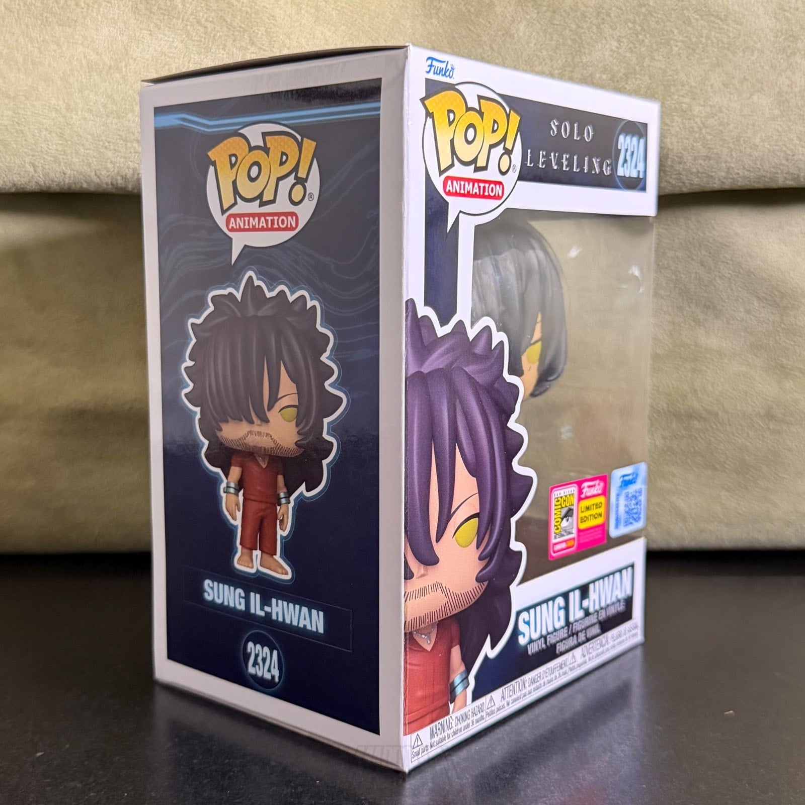 Funko Pop Anime Solo Leveling Sung Il-Hwan 2324 SDCC 2026 GRAIL Vinyl Figure