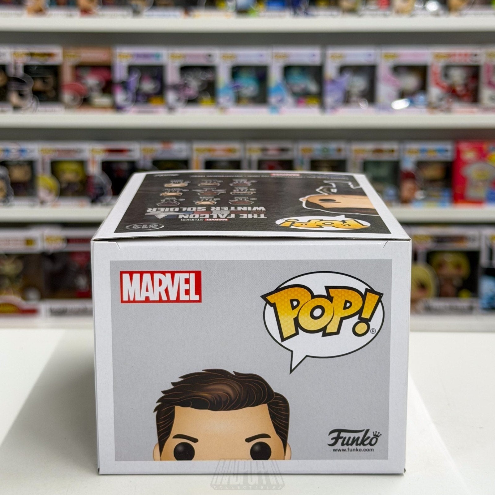 Funko Pop Marvel Falcon & Winter Soldier Zone 73 813 Bucky Barnes Vinyl Figure