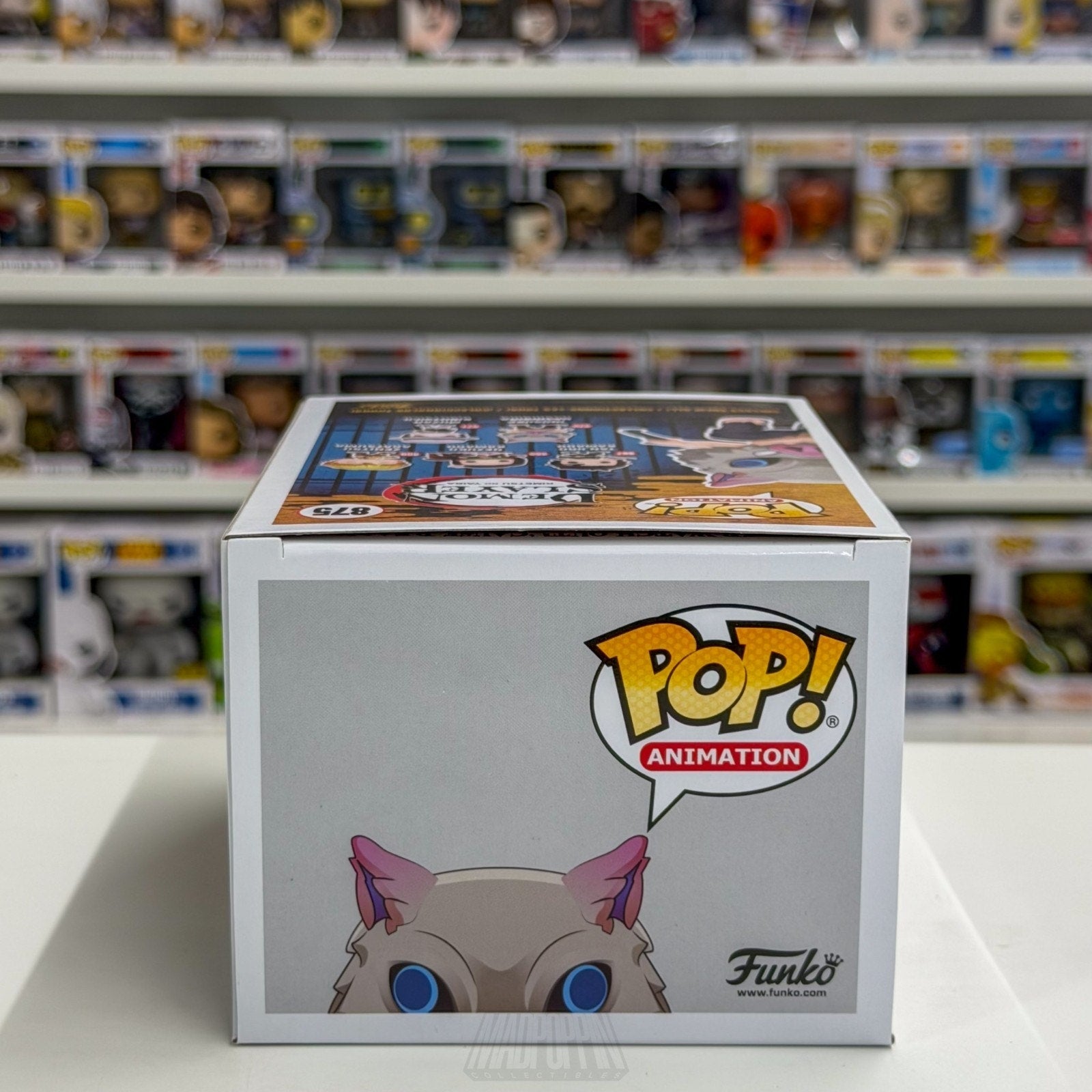 Funko Pop Anime Demon Slayer Inosuke Hashibira Flocked Special Edition 875 Vinyl