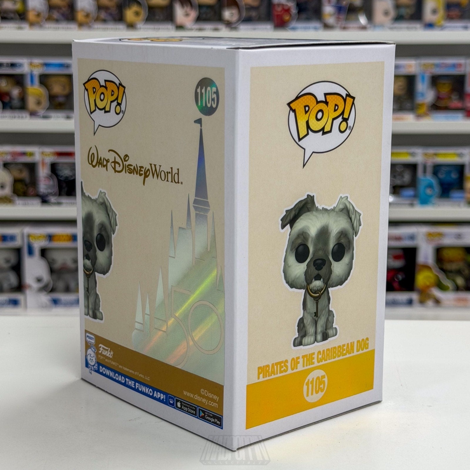 Funko Pop Walt Disney World Pirates of the Caribbean Dog Flocked 1105 Toy Figure