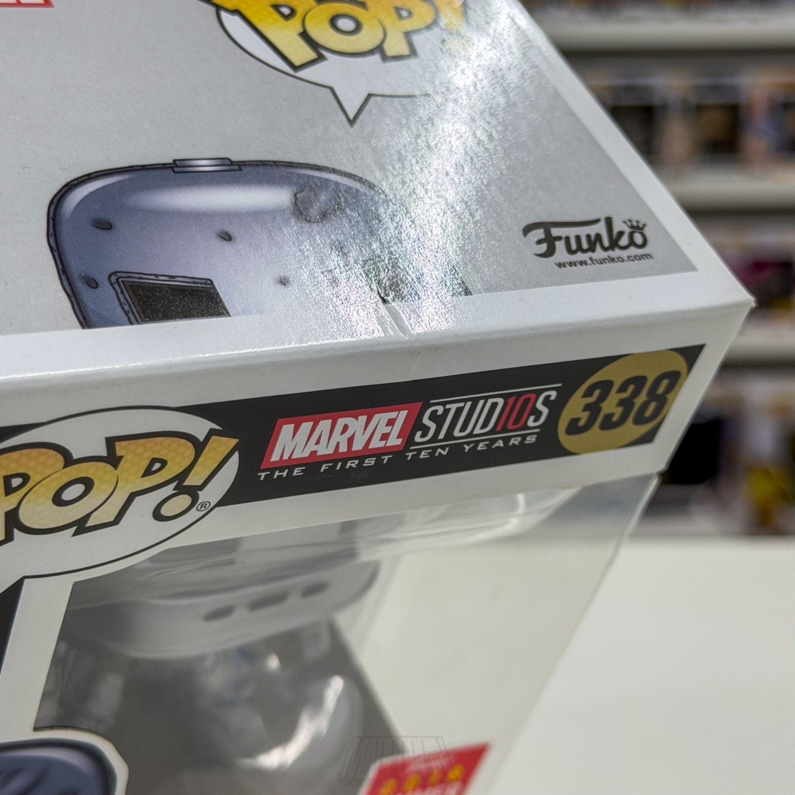 Funko Pop Marvel Iron Man Mark 1 SDCC Summer Con 338 Tony Stark Toy Vinyl Figure