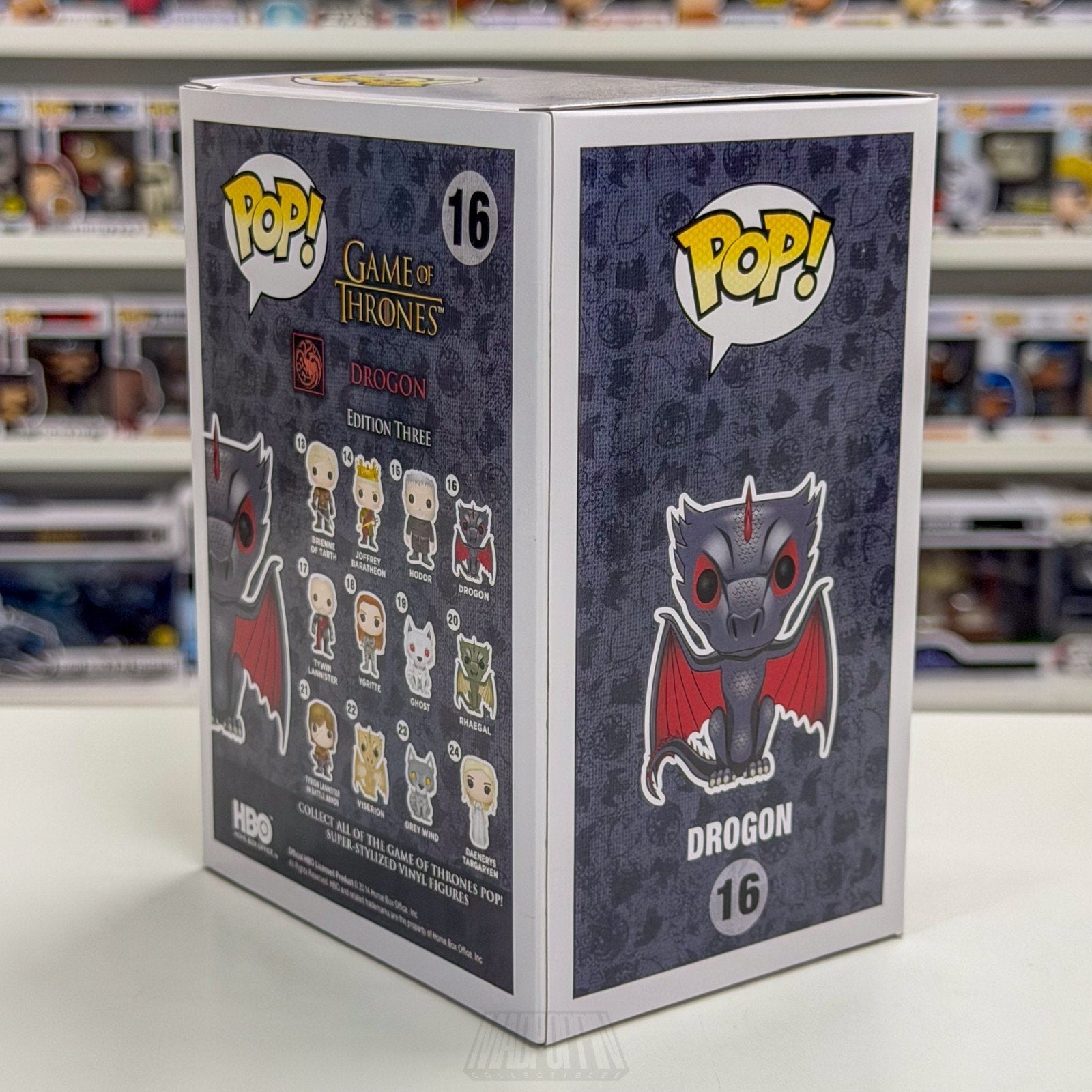 Funko Pop TV HBO Game of Thrones Drogon 16 Dragon Vaulted Rare Toy Vinyl Figure