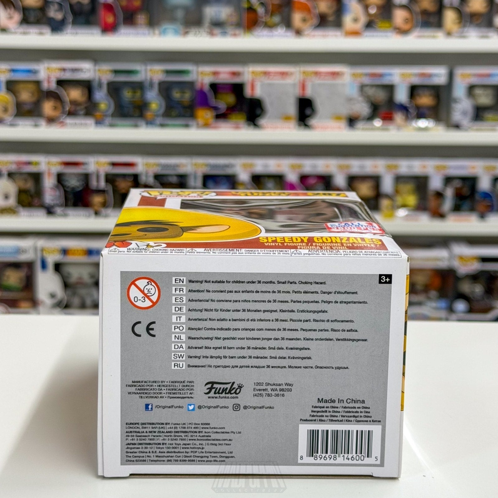 Funko Pop Animation Looney Tunes Speedy Gonzales NYCC 287 Cartoon Vinyl Figure