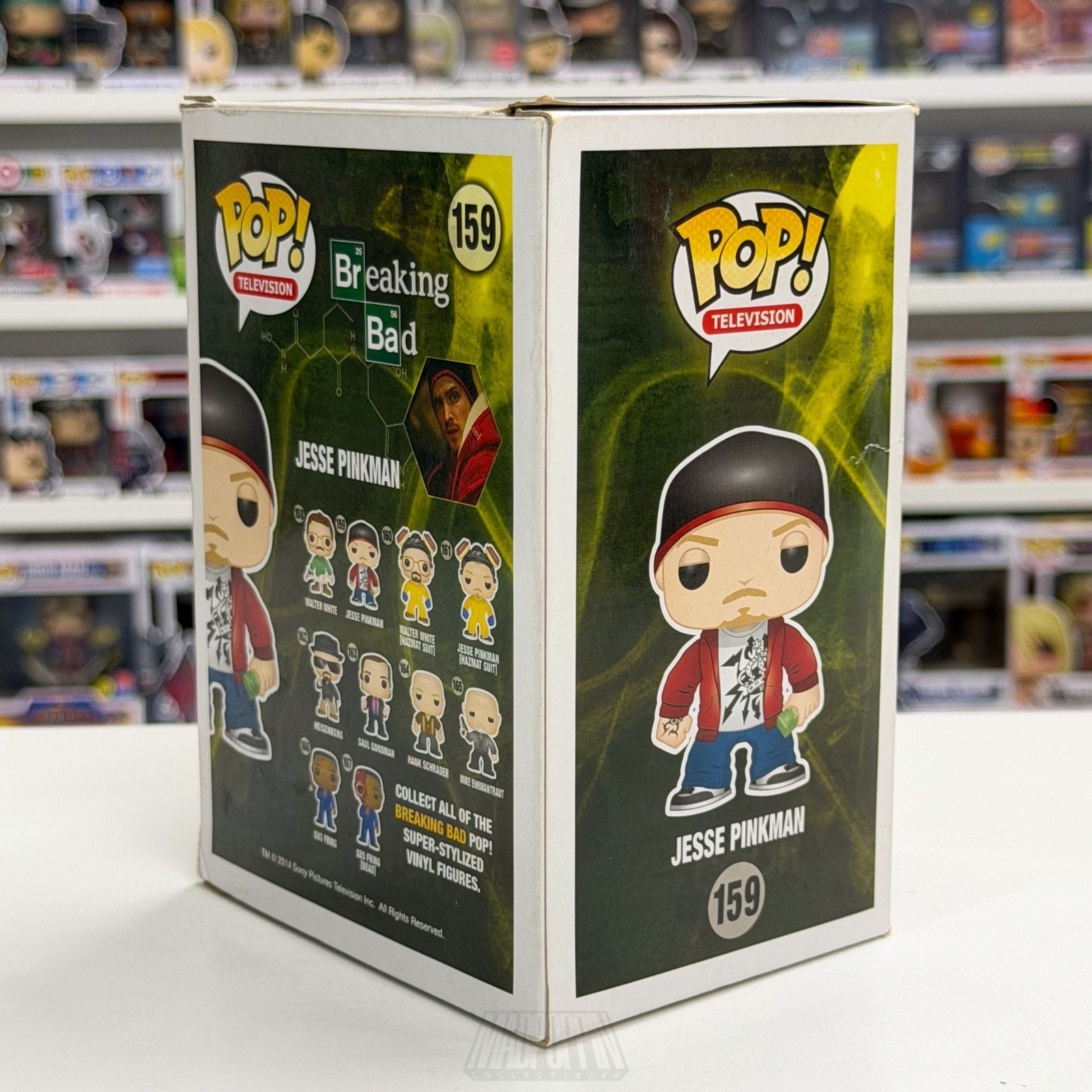 Funko Pop TV Breaking Bad Jesse Pinkman 159 AMC Crime Drama Series Vinyl Figure