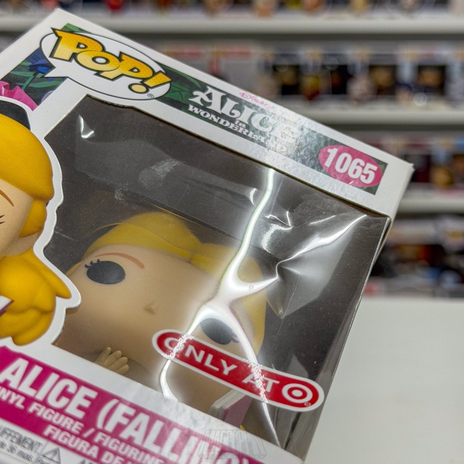 Funko Pop Disney Alice In Wonderland Falling Target Exclusive 1065 Vinyl Figure