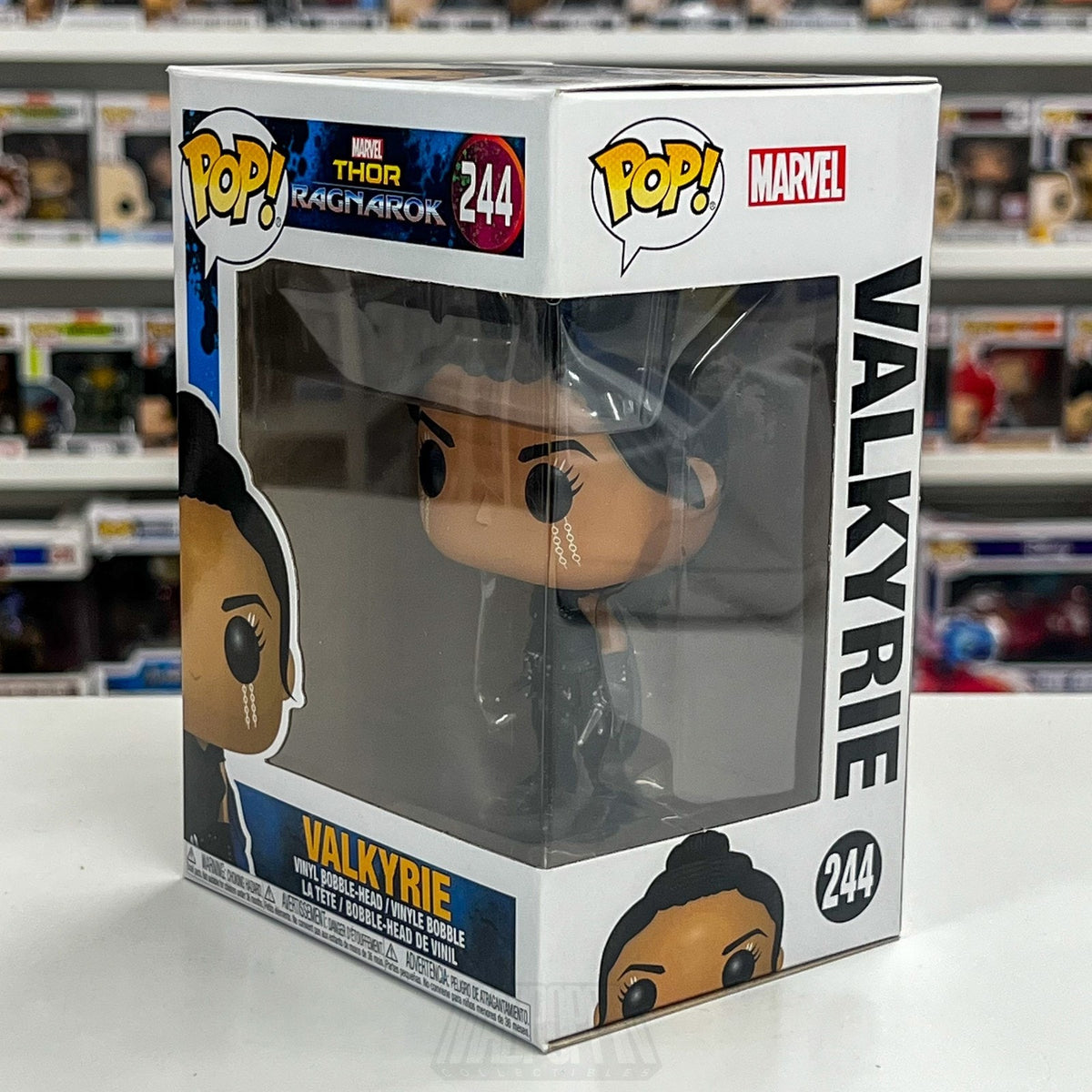 Funko Pop Marvel Thor Ragnarok Valkyrie 244 Asgardian MCU Toy Vinyl Figure