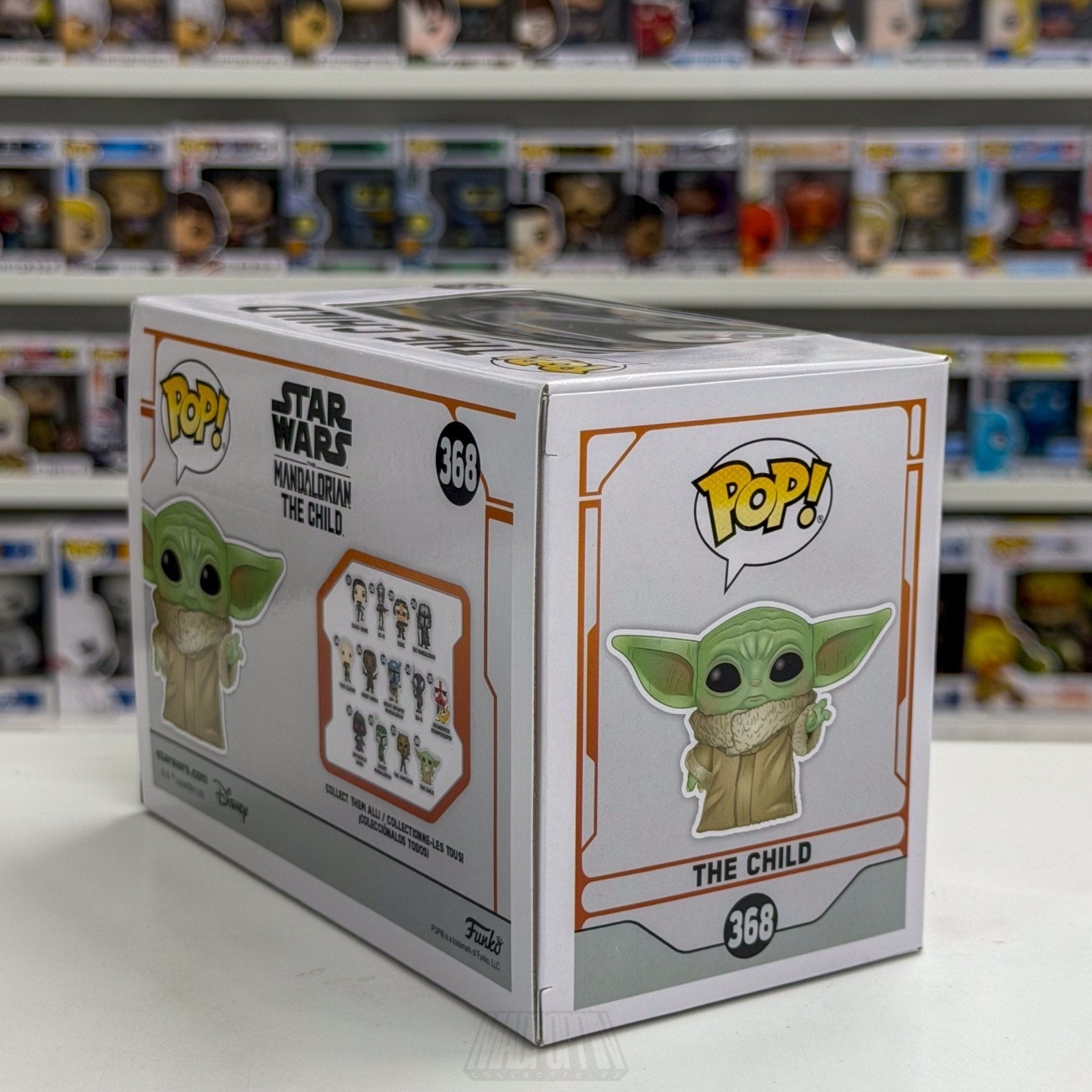 Funko Pop Star Wars Mandalorian The Child Grogu 368 Baby Yoda Toy Vinyl Figure