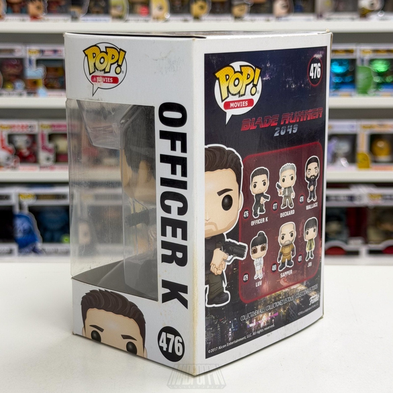 Funko Pop Movies Blade Runner 2049 Officer K 476 Sequel Sci-Fi Toy Vinyl Figure