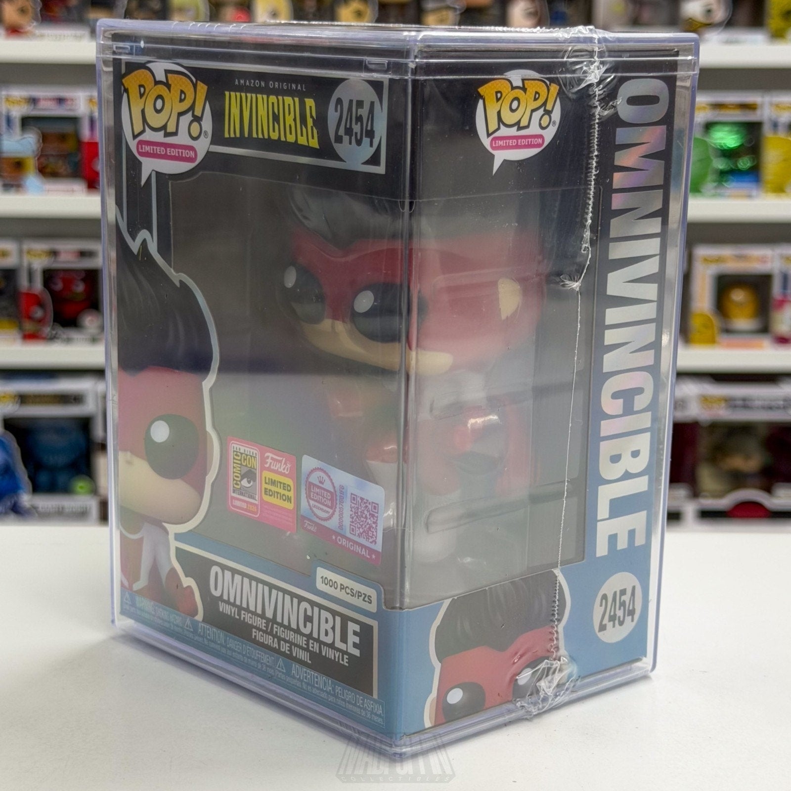 Funko Pop Invincible Omnivincible SDCC 2026 LE 1000 Toy OFFICIAL CON STICKER