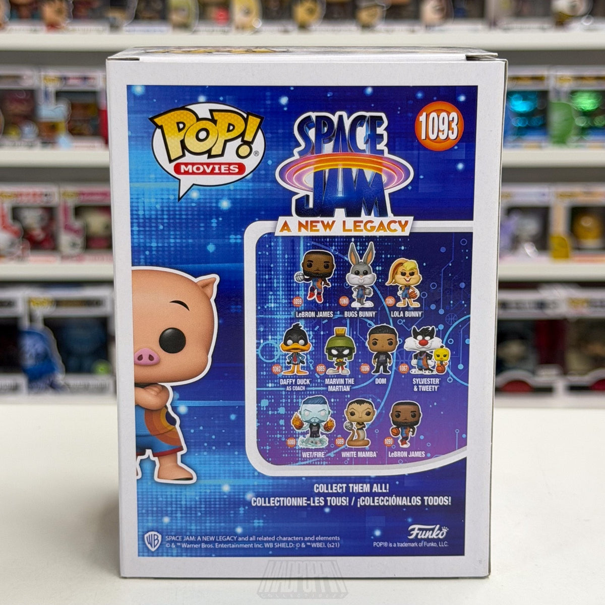 Funko Pop Movies Space Jam A New Legacy Porky Pig Tune Squad 1093 Vinyl Figure