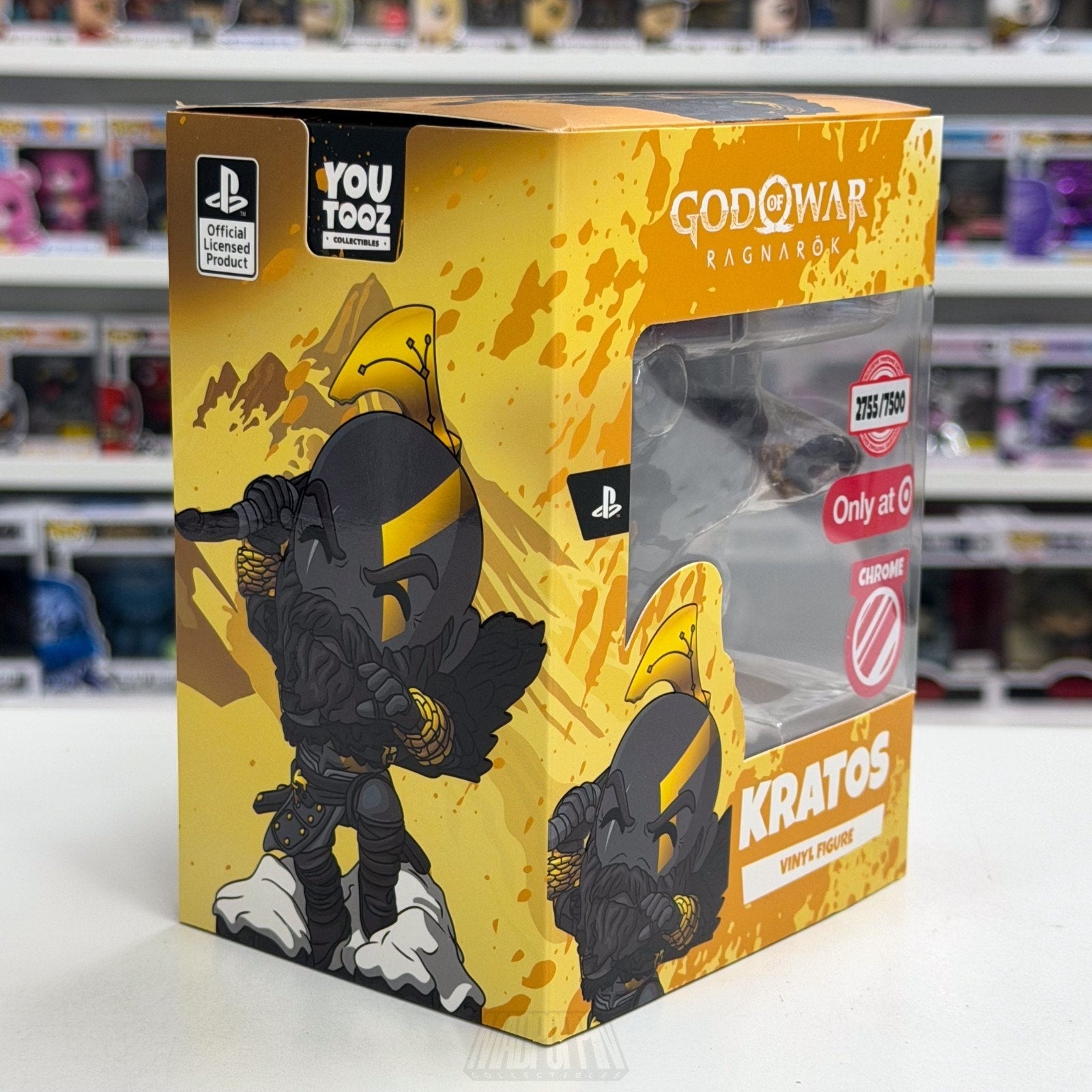 Youtooz God of War Ragnarok Chrome Target Exclusive 2755/7500 Toy Vinyl Figure