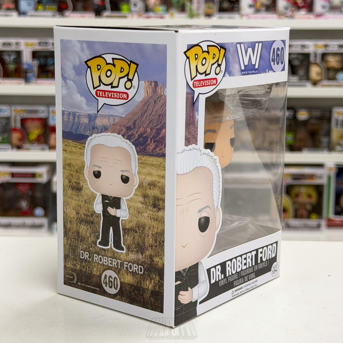 Funko Pop TV HBO Westworld Dr Robert Ford 460 Sci-Fi Western Drama Vinyl Figure