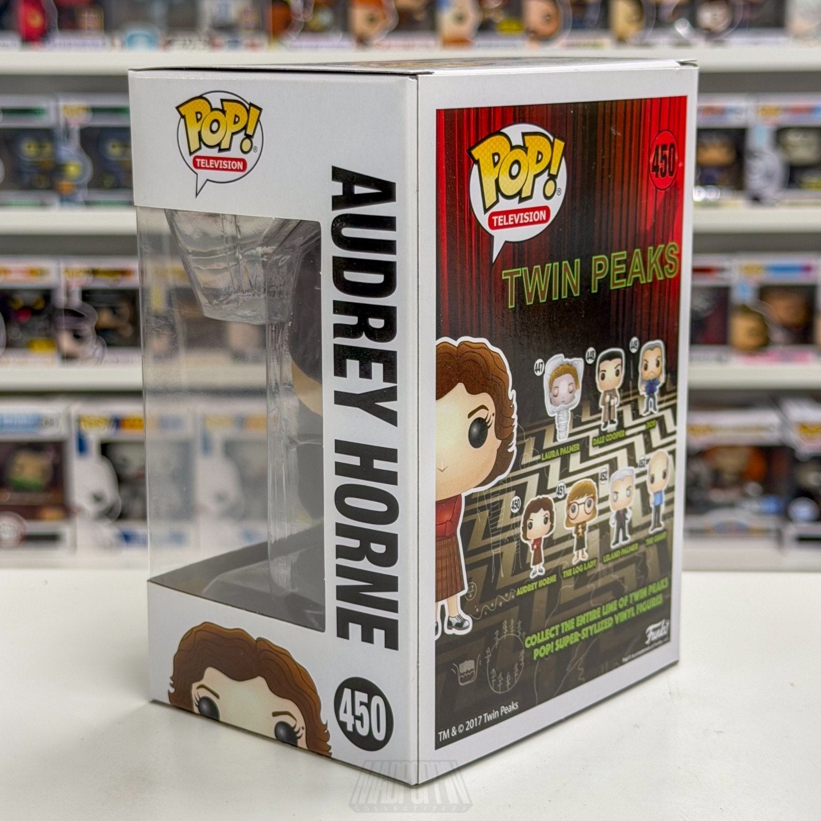 Funko Pop TV Twin Peaks Audrey Horne 450 Vaulted Rare Mystery Drama Vinyl Figure