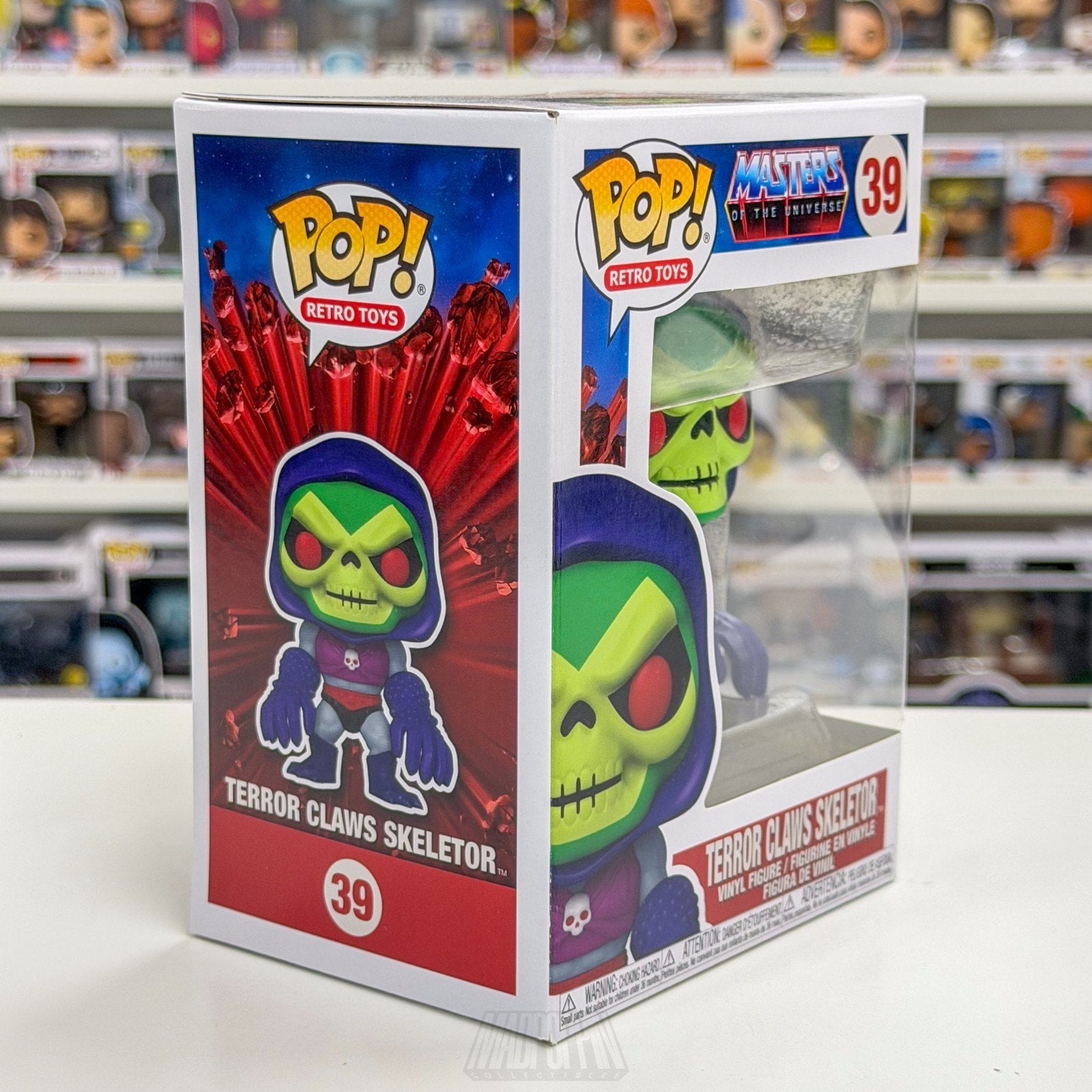 Funko Pop Masters of the Universe MOTU Terror Claws Skeletor 39 Toy Vinyl Figure