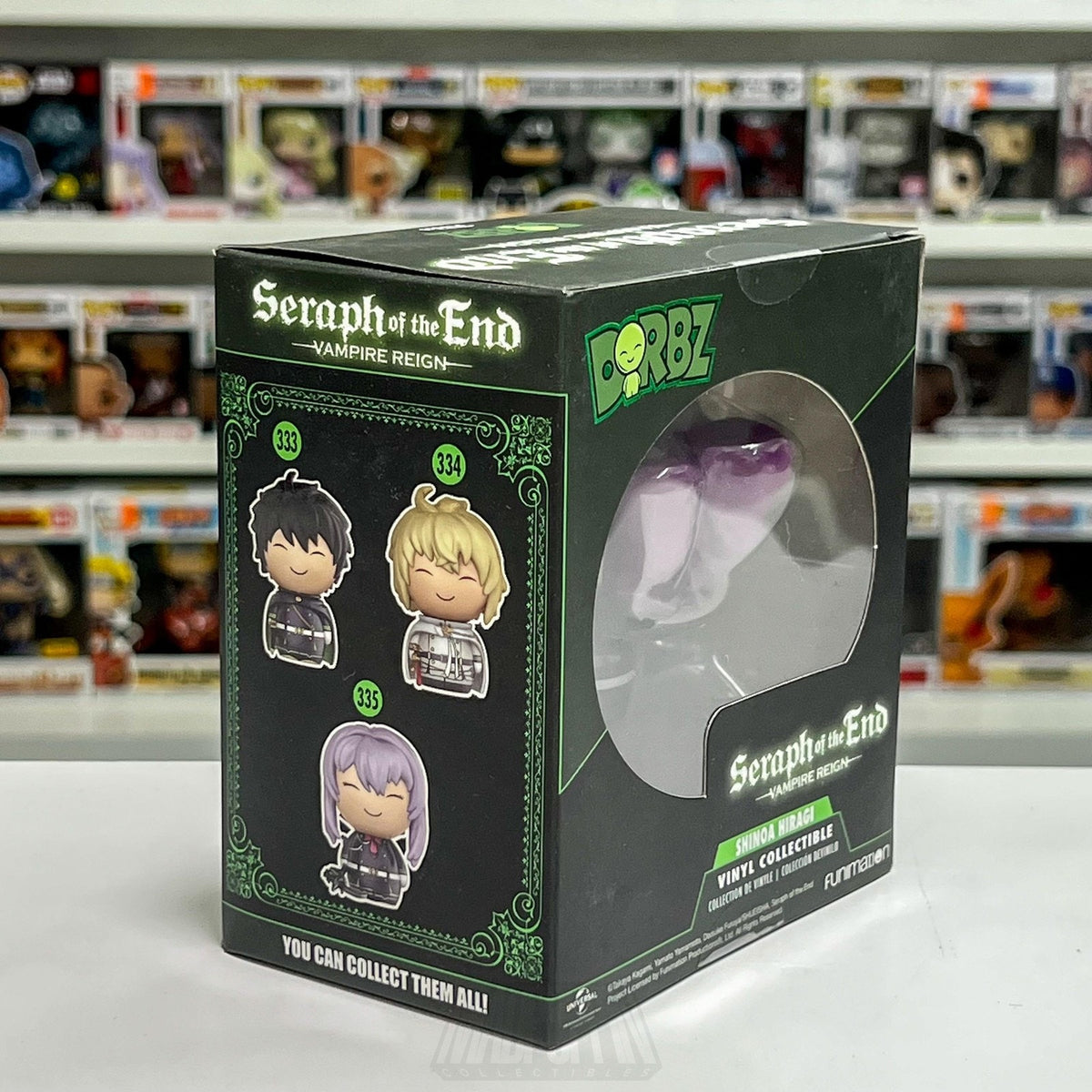 Funko Dorbz Anime Seraph of the End Shinoa Hiragi Specialty Series 335 Figure