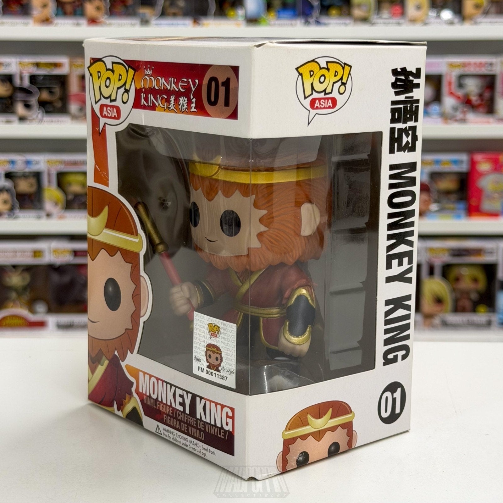 Funko Pop Asia Monkey King 01 MindStyle Chinese Mythology Legend Vinyl Figure