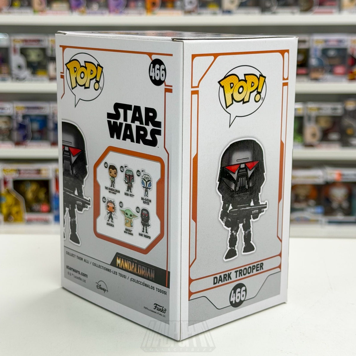 Funko Pop Star Wars Dark Trooper 466 Galactic Empire Soldier Mandalorian Figure