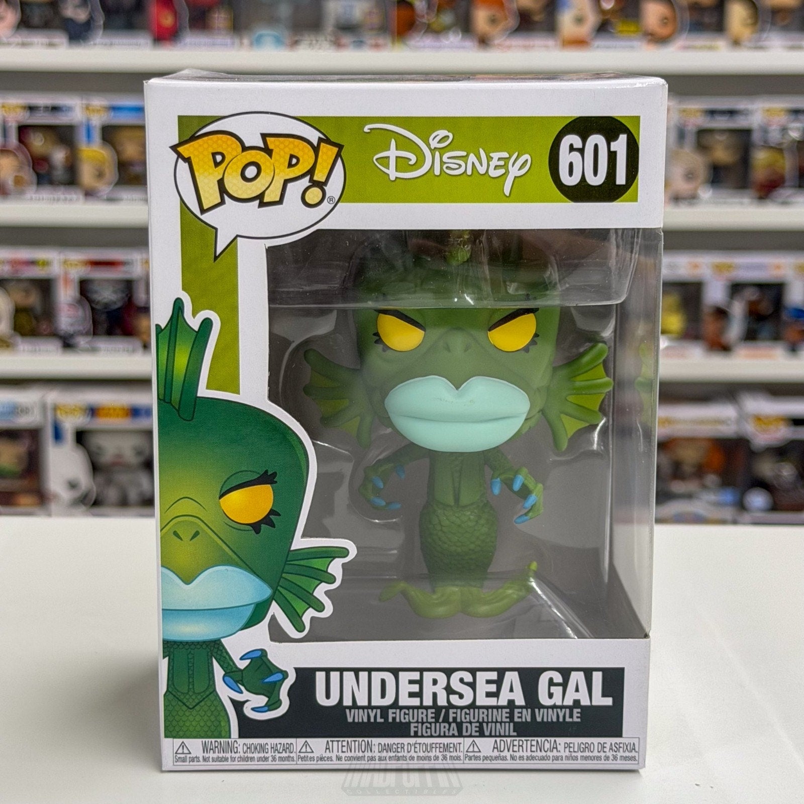 Funko Pop Disney Nightmare Before Christmas NBC Undersea Gal 601 Vinyl Figure