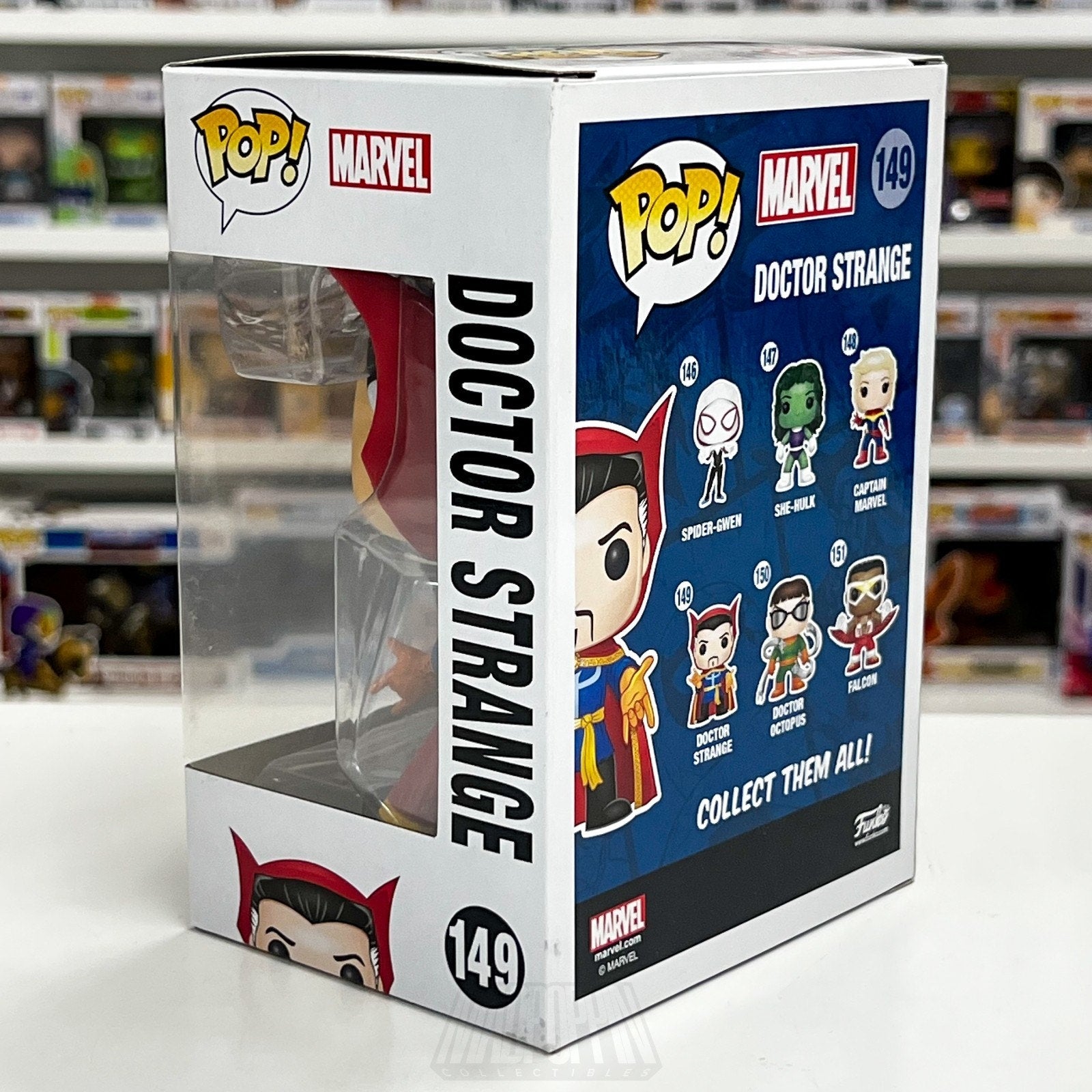Funko Pop Marvel Doctor Stephen Strange 149 Sorcerer Supreme Toy Vinyl Figure