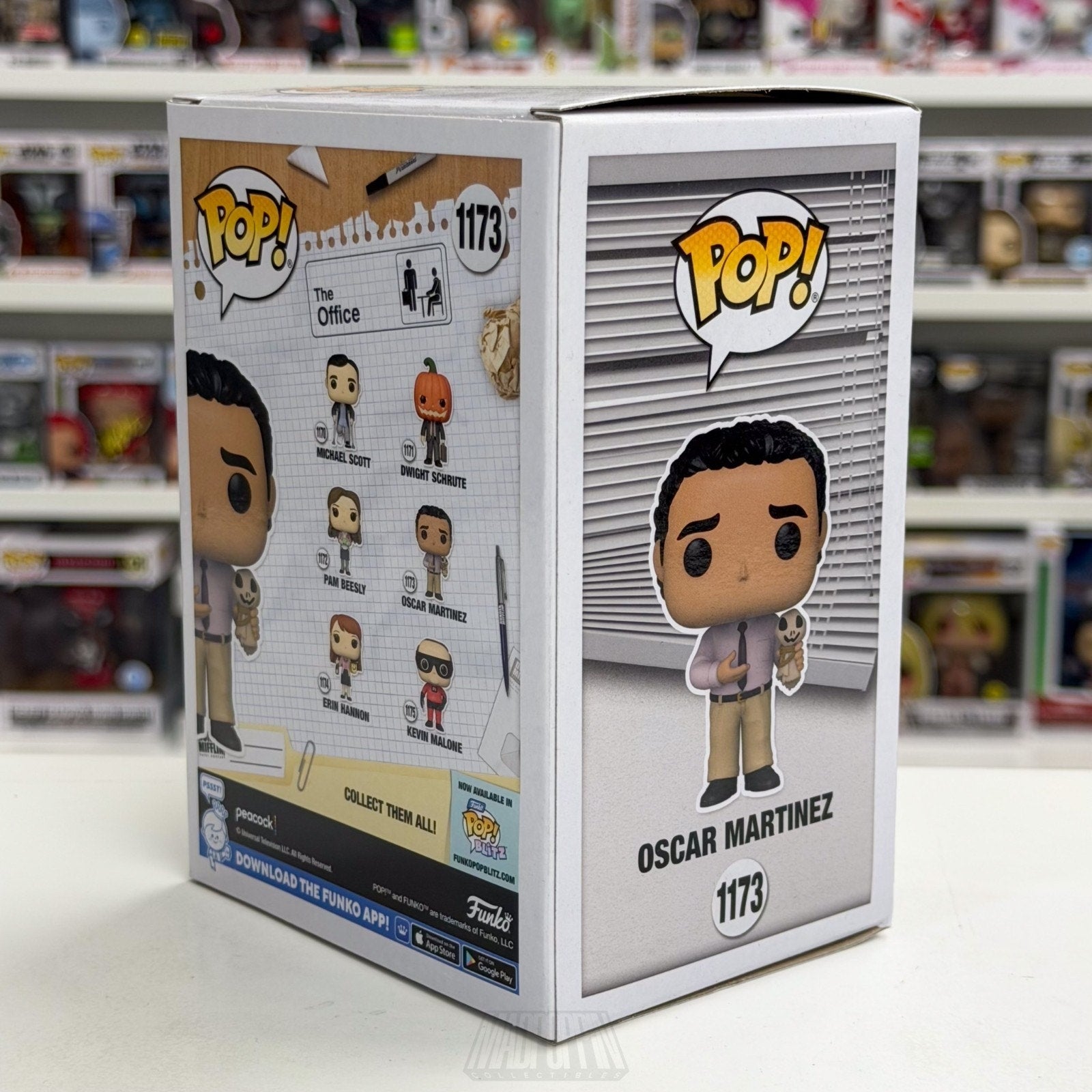 Funko Pop TV The Office Oscar Scarecrow Doll 1173 Dunder Mifflin Vinyl Figure