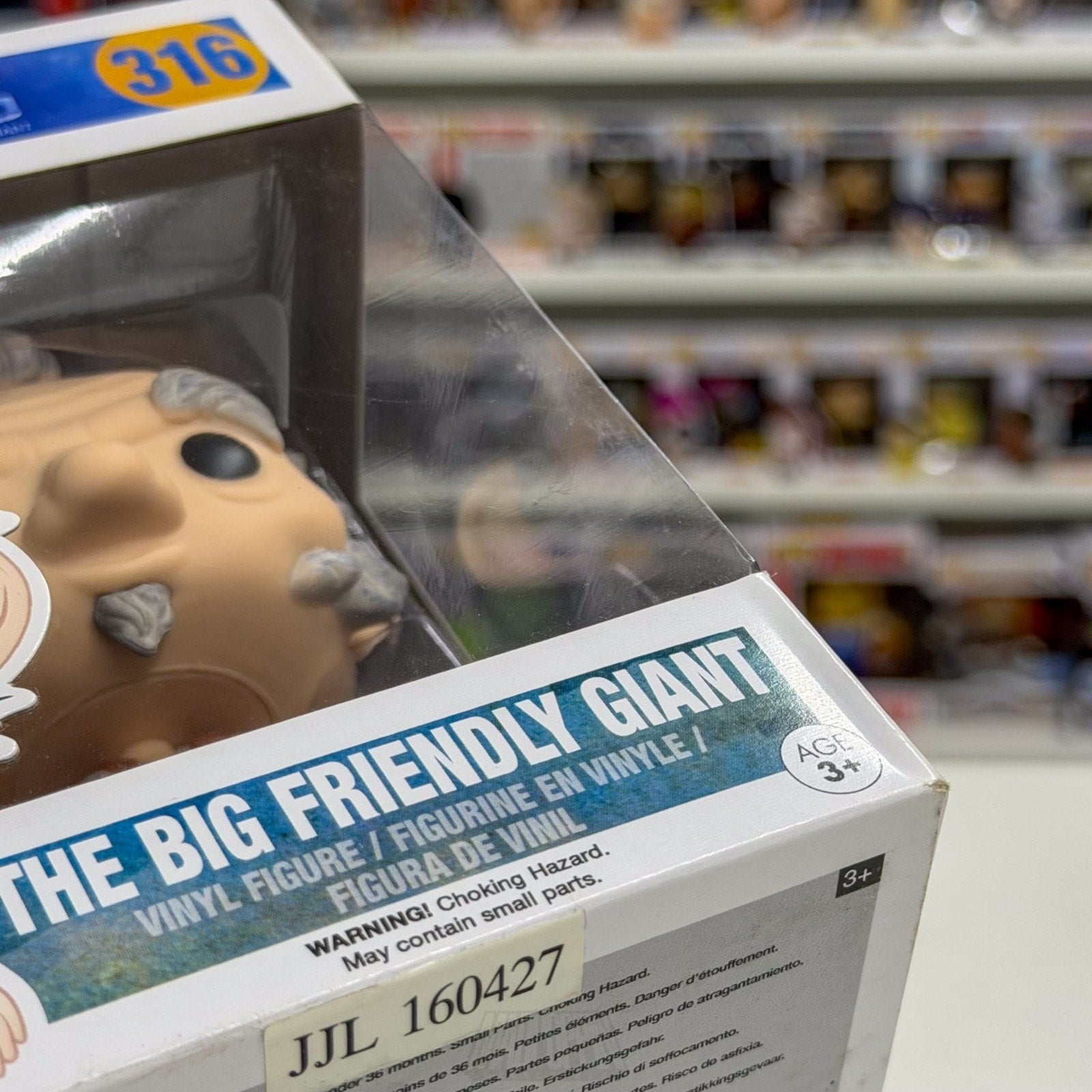 Funko Pop Movies The BFG Big Friendly Giant 316 Fantasy Vaulted Toy Vinyl Figure