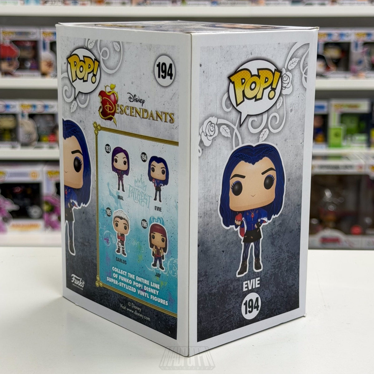 Funko Pop Disney Descendants Evie 194 Villain Kid VK Equil Queen Vinyl Figure