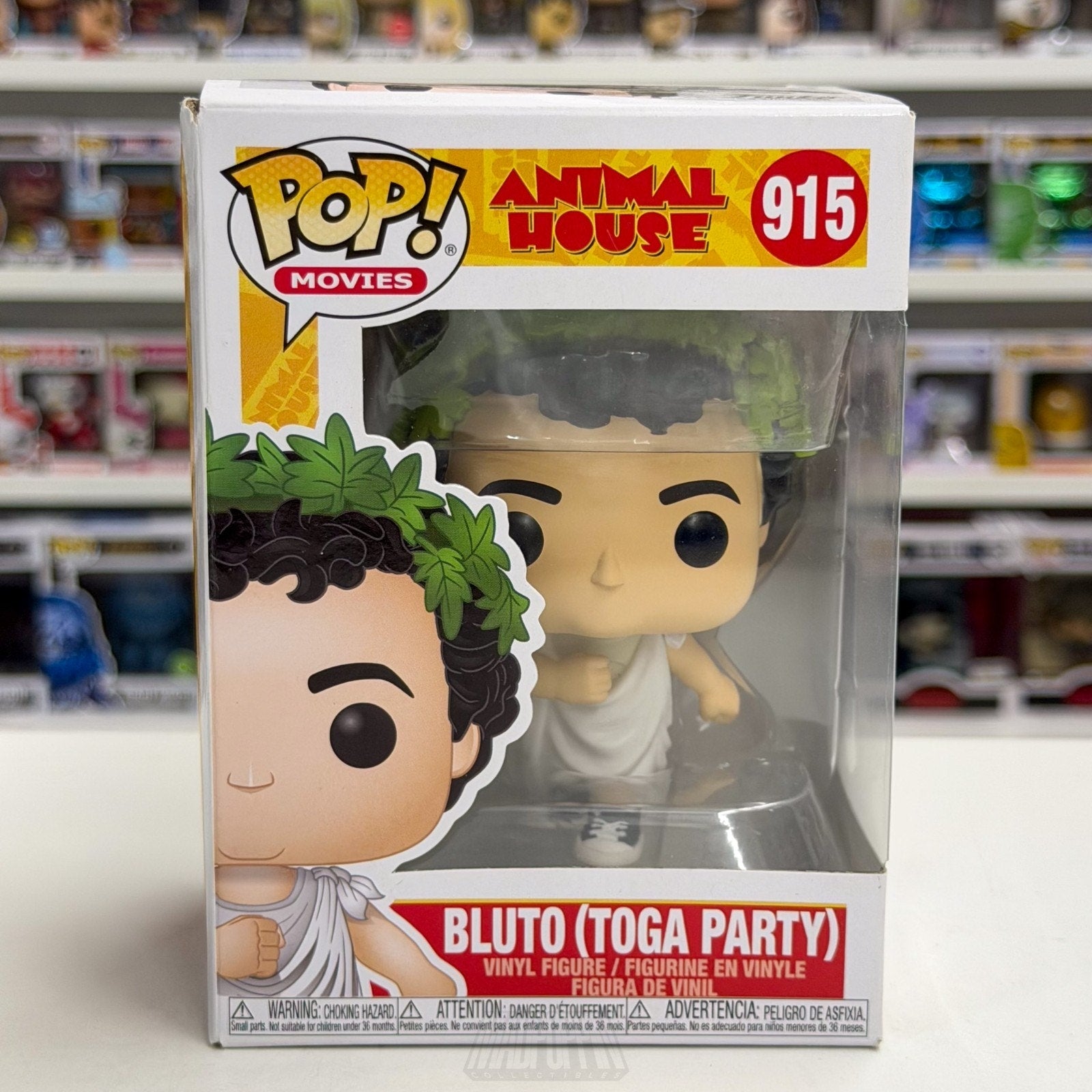 Funko Pop Movies Animal House John Bluto Blutarsky Toga Party 915 Vinyl Figure