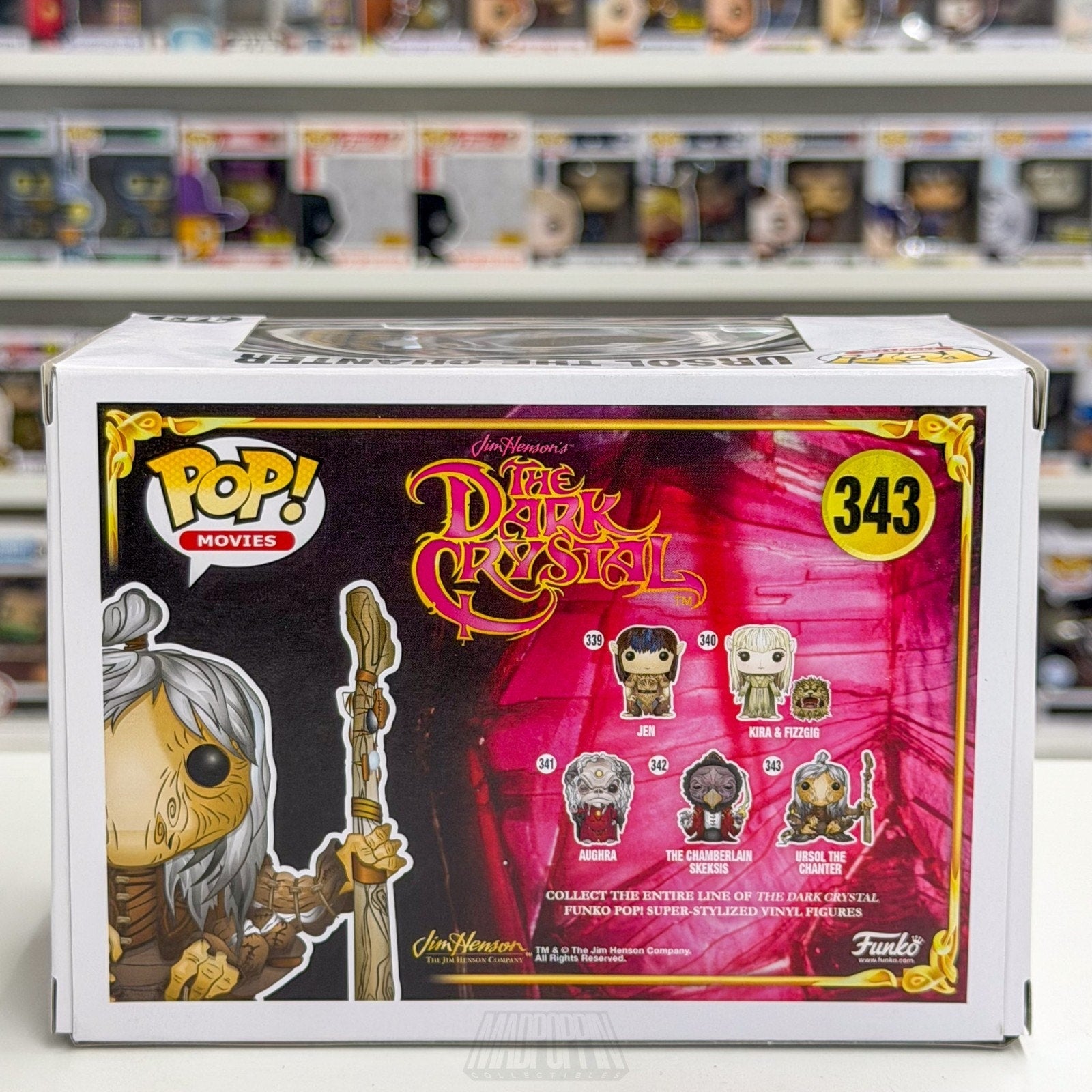 Funko Pop Movies Dark Crystal Ursol The Chanter 343 Vaulted Rare Vinyl Figure