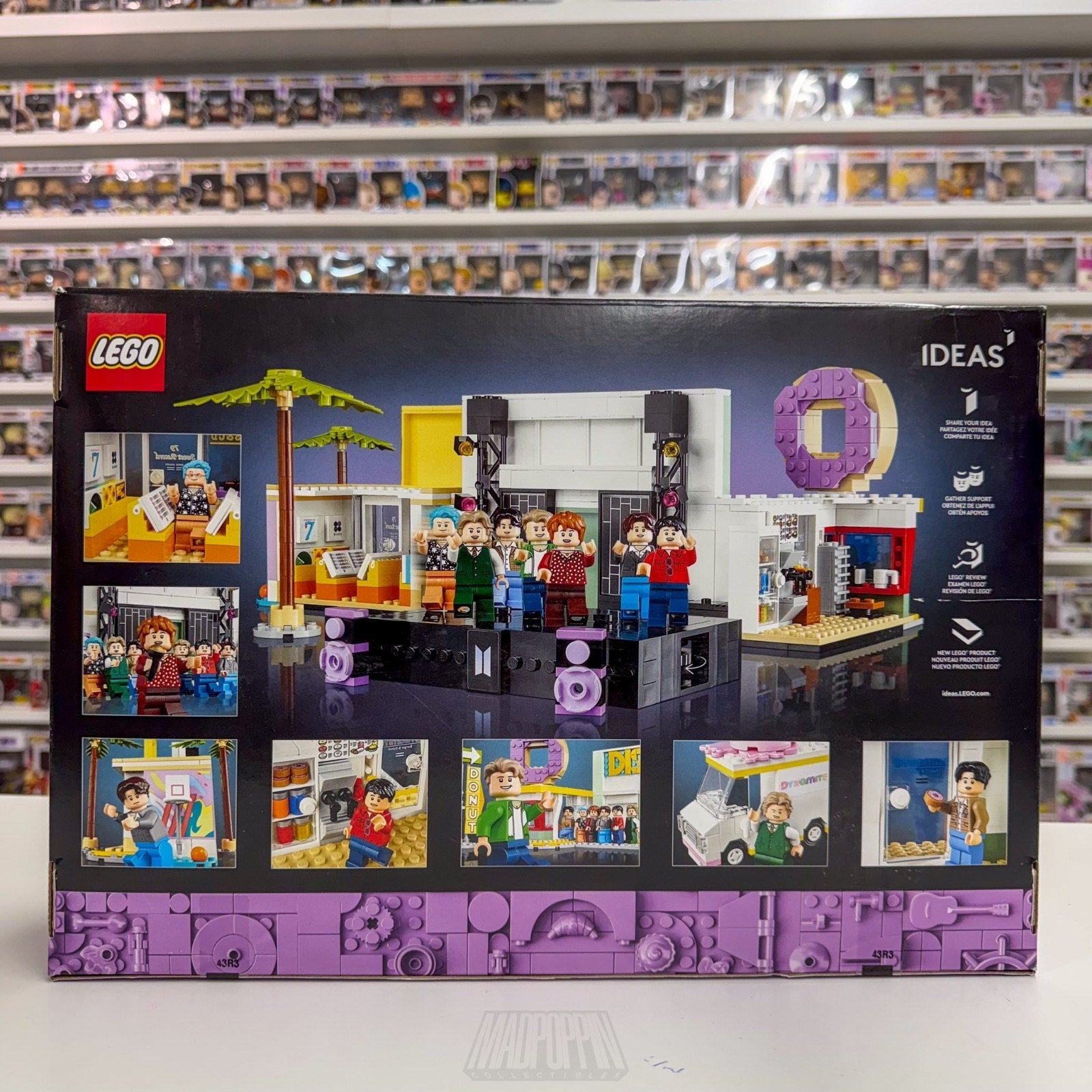 Lego Ideas BTS Dynamite Disco Complete Set Sealed 21339 Retired Kpop Korean Toy