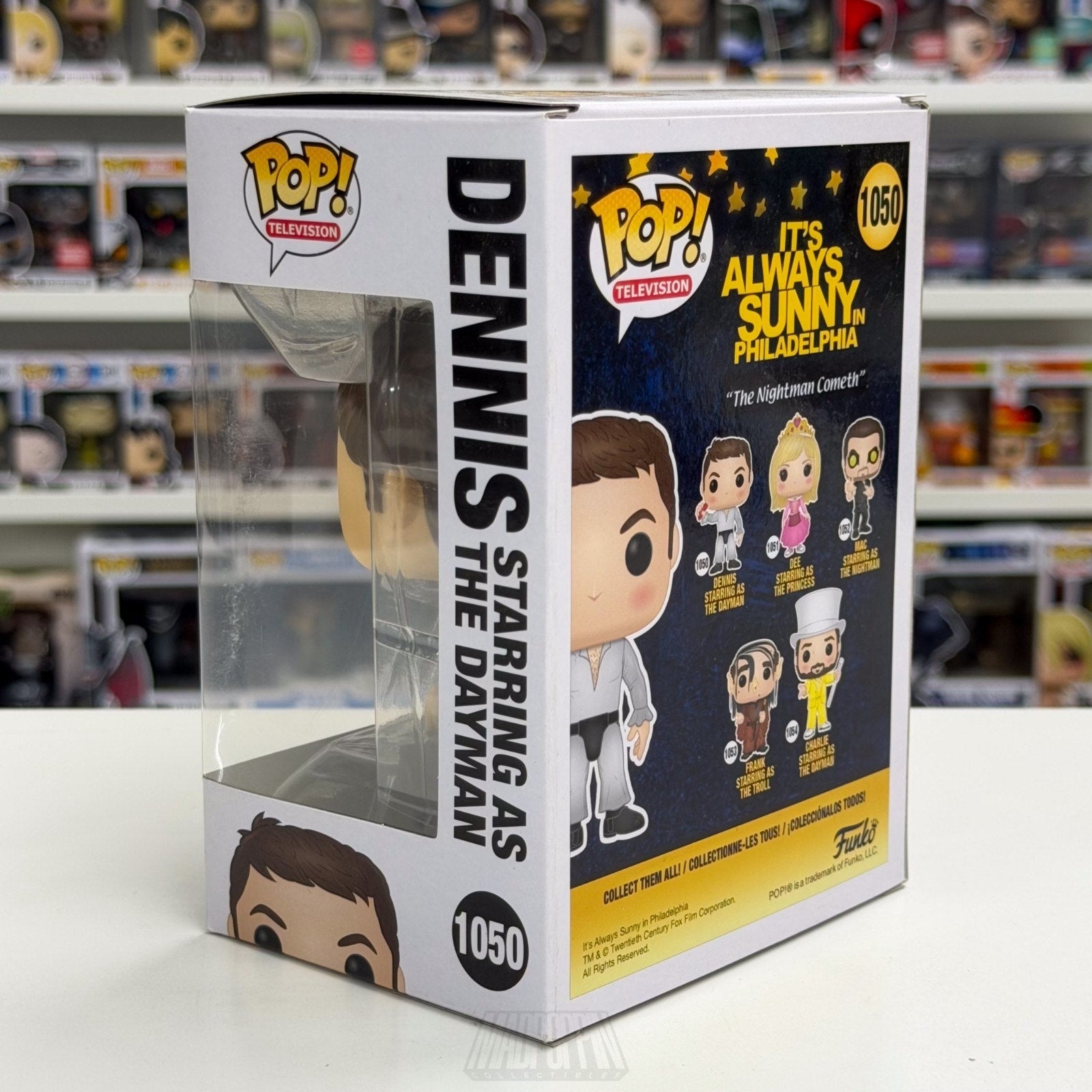 Funko Pop TV It's Always Sunny Philadelphia Dennis as Dayman 1050 Vinyl Figure