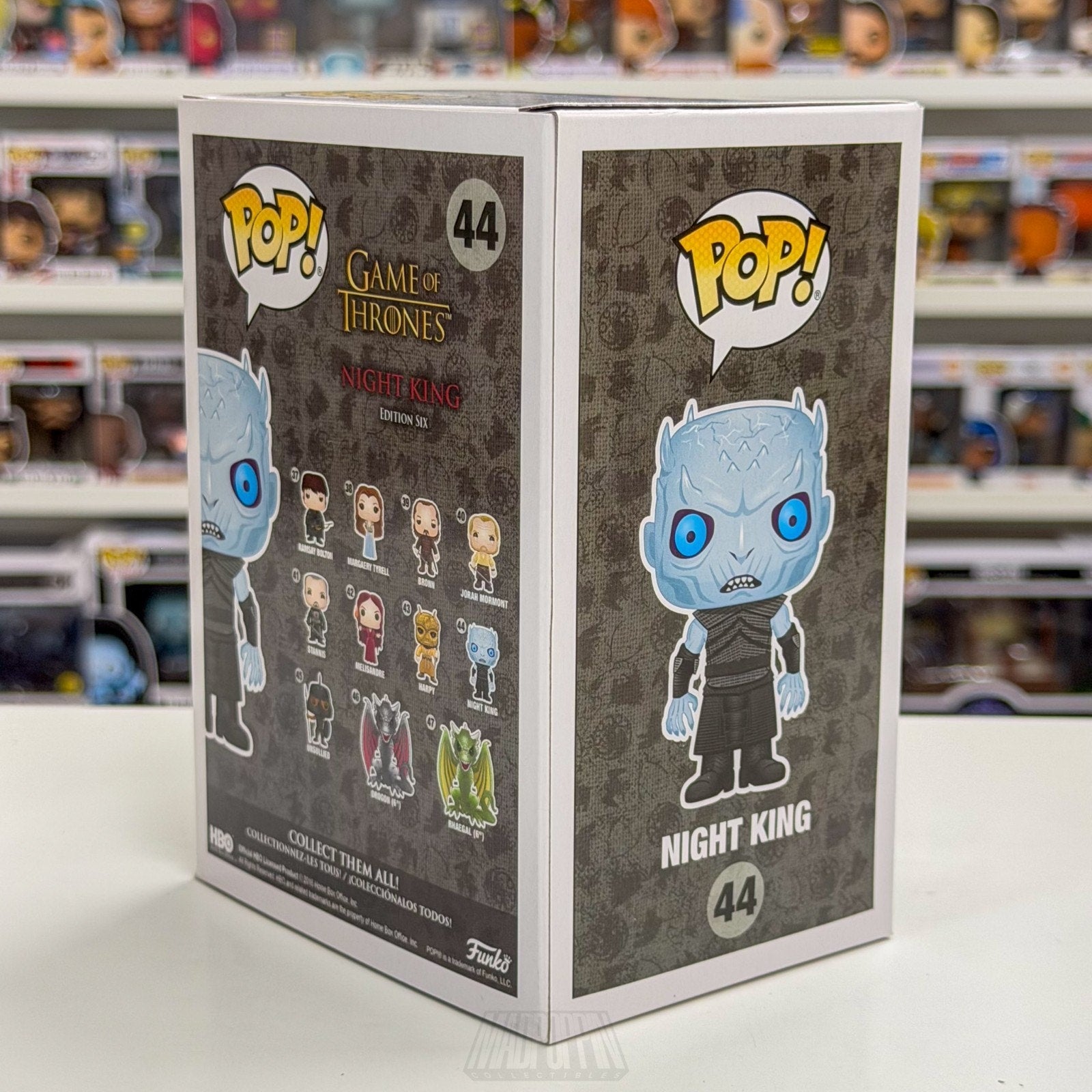 Funko Pop TV HBO Game of Thrones Night King 44 Vaulted White Walker Vinyl Figure