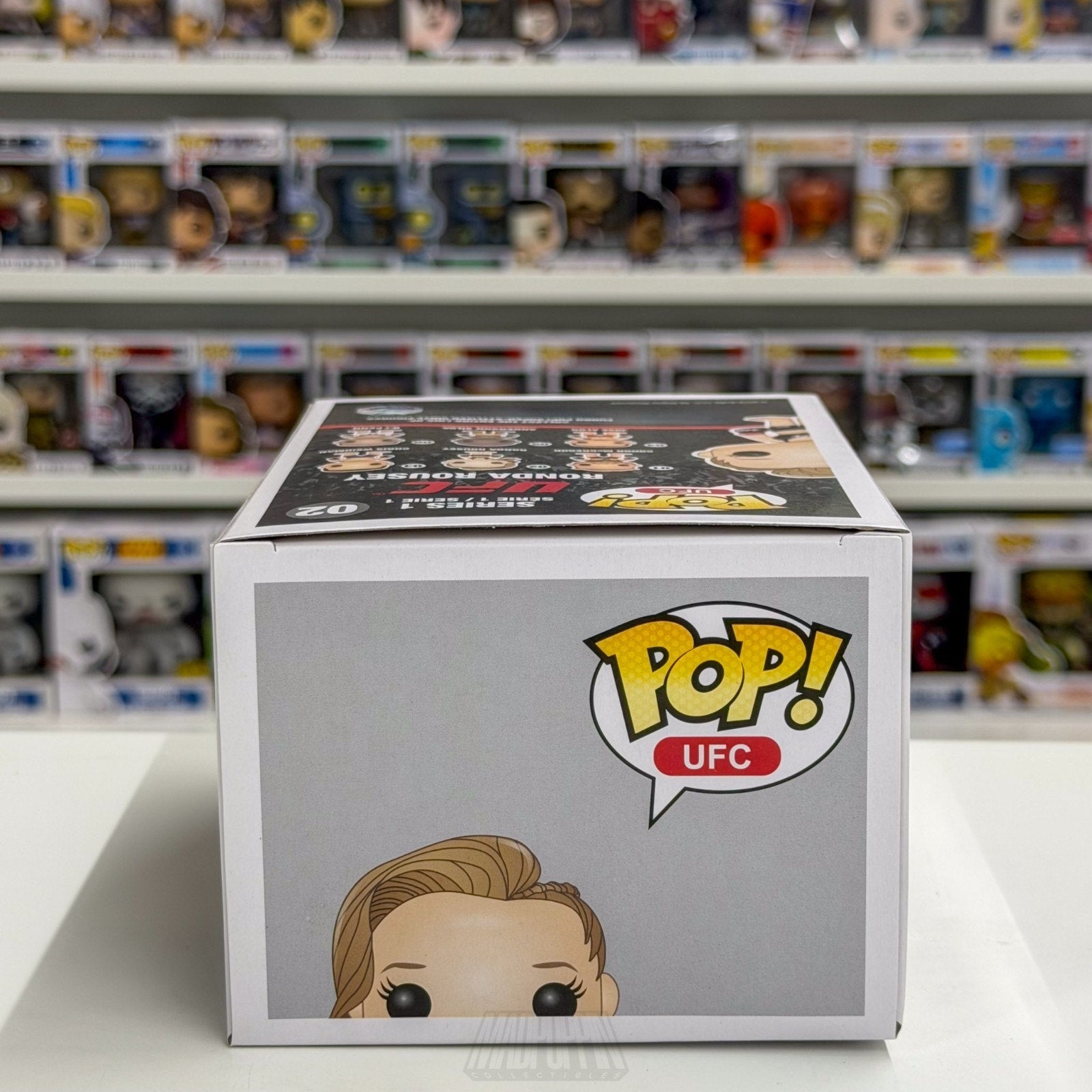 Funko Pop UFC Ronda Rousey 02 Vaulted MMA Female Fighter Champ Toy Vinyl Figure