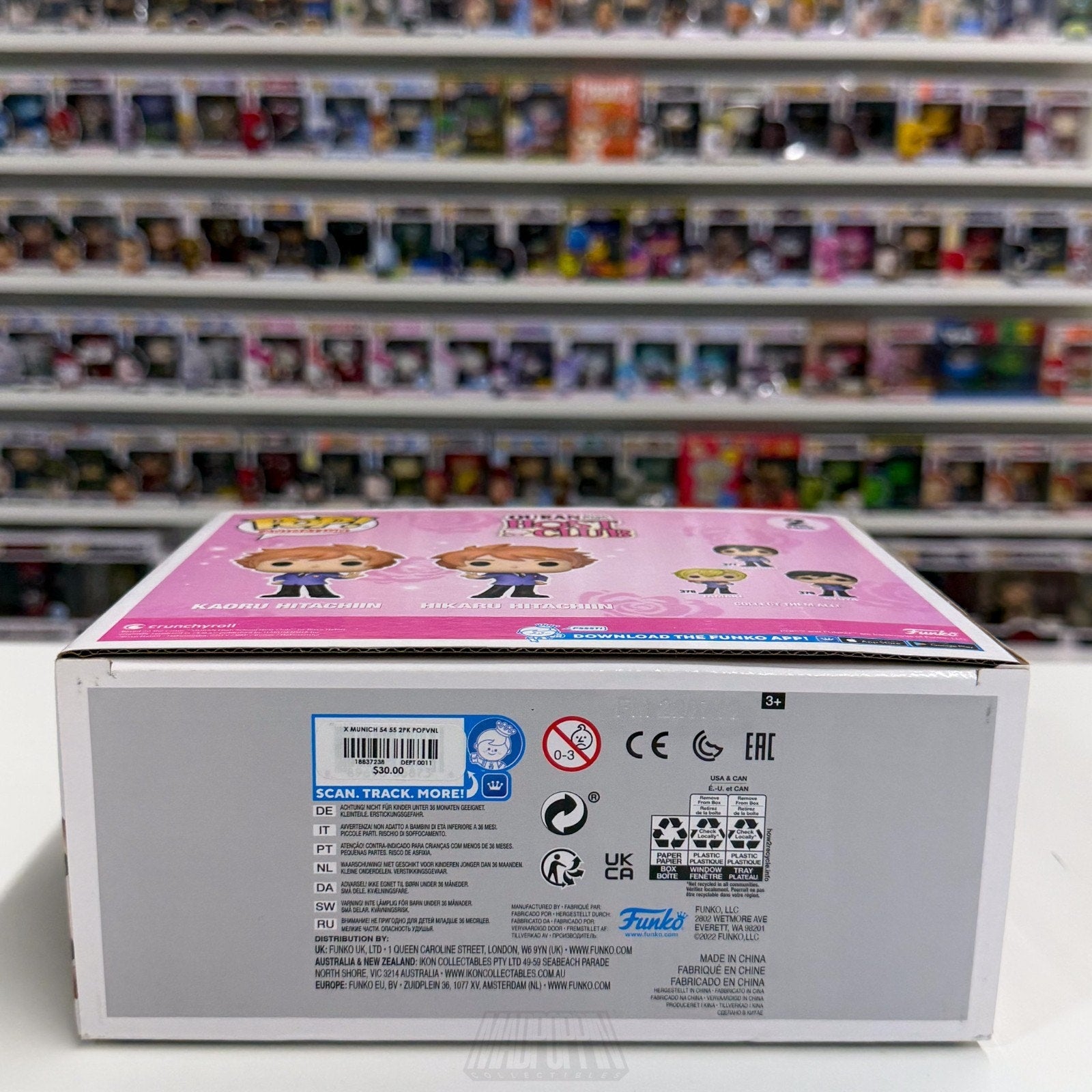 Funko Pop Anime Ouran High School Host Club Kaoru & Hikaru NYCC Con 2 Pack Toy