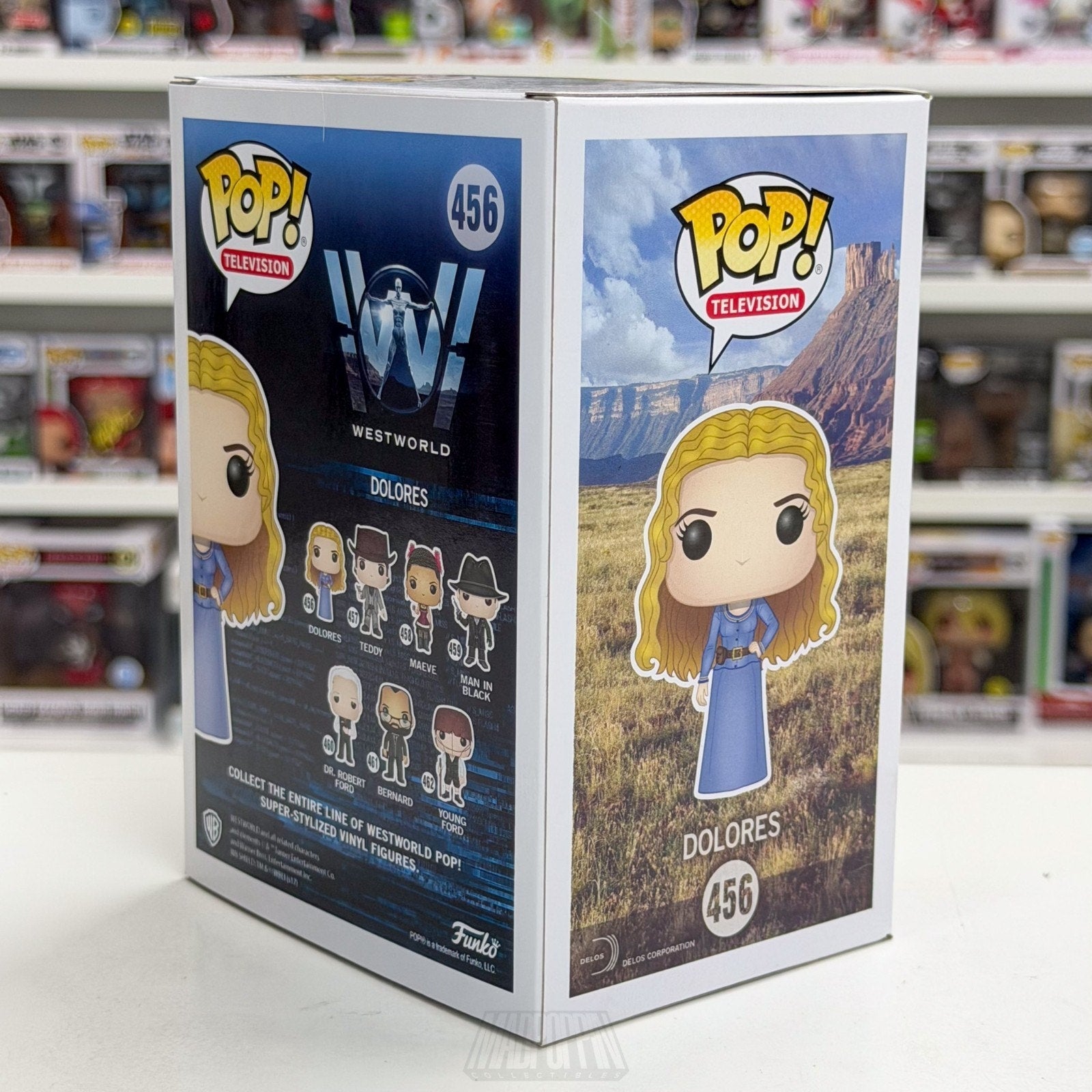 Funko Pop TV HBO Westworld Dolores Abernathy 456 Sci-Fi Western Toy Vinyl Figure