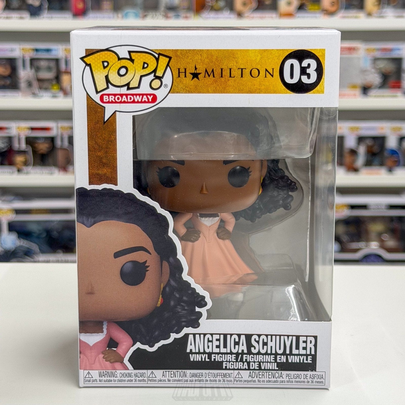 Funko Pop Broadway Hamilton Angelica Schuyler 03 American Musical Vinyl Figure