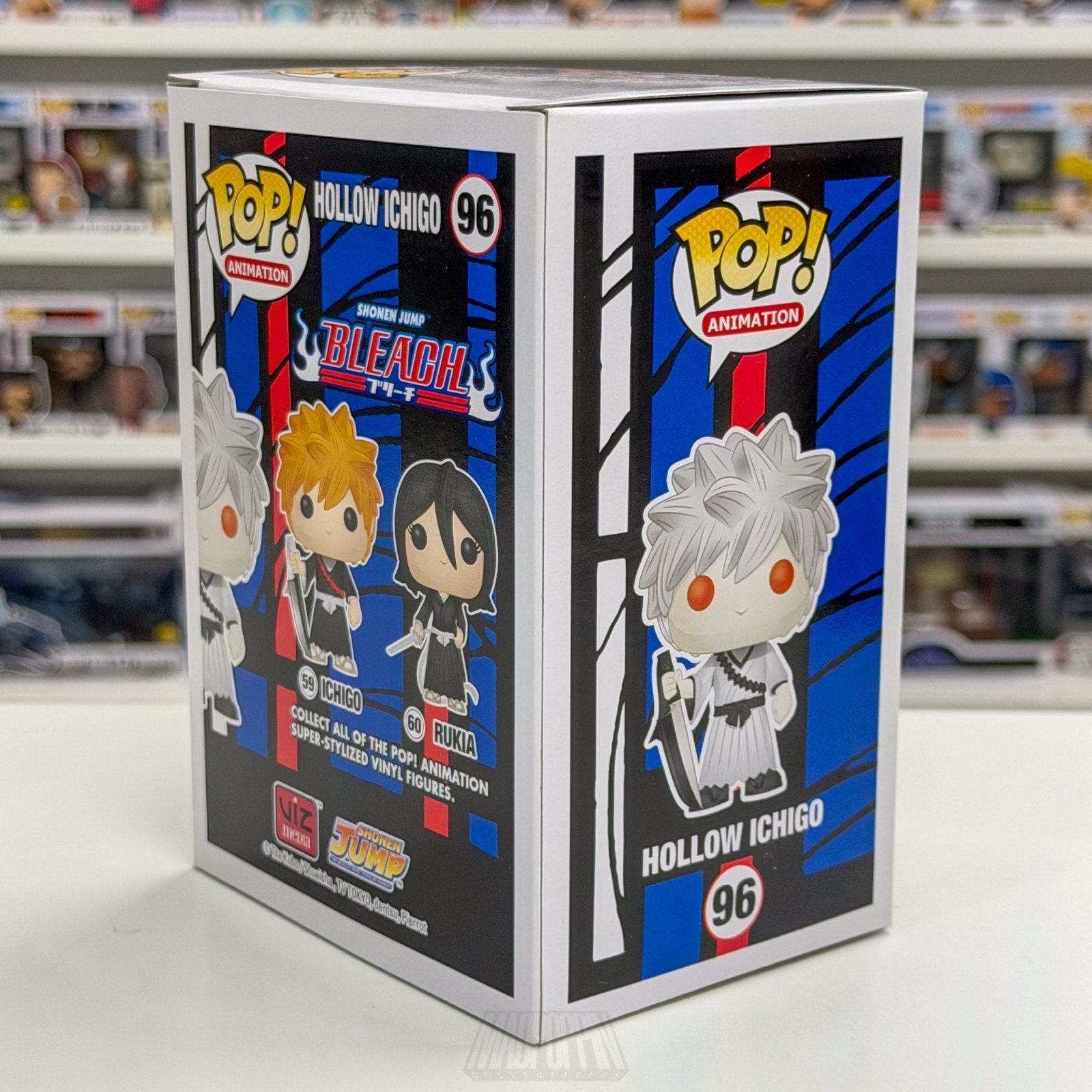 Funko Pop Anime Hollow White Ichigo GameStop 96 Japanese Manga Toy Vinyl Figure