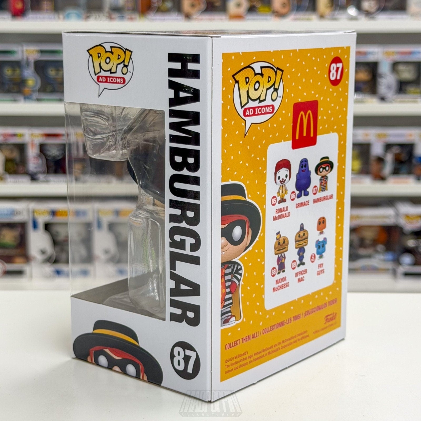 Funko Pop Ad Icons McDonalds Hamburglar 87 Fast Food Restaurant Toy Vinyl Figure