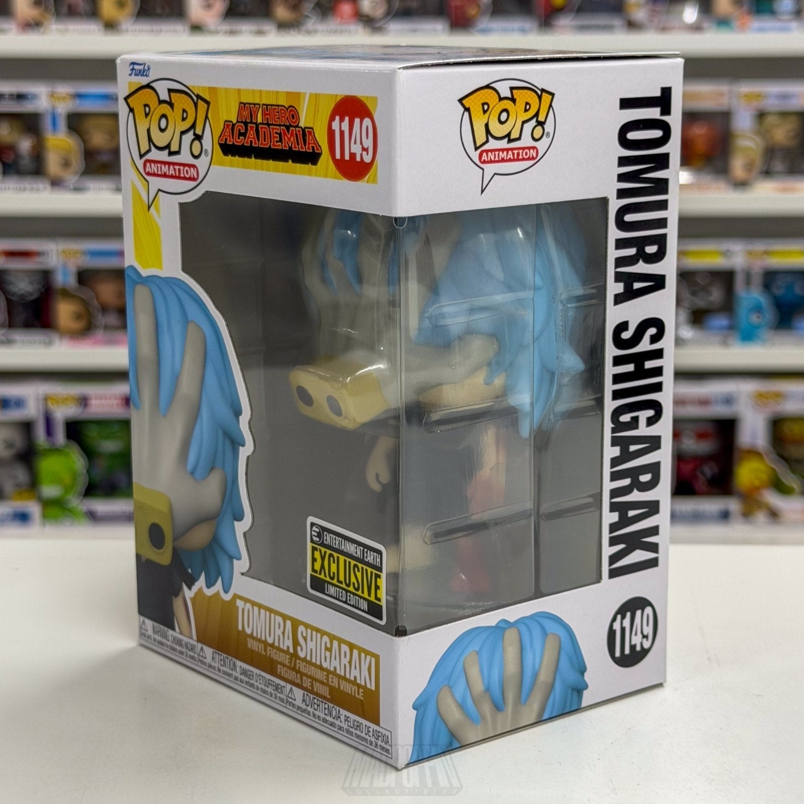 Funko Pop Anime My Hero Academia Tomura Shigaraki Entertainment Earth 1149 Manga