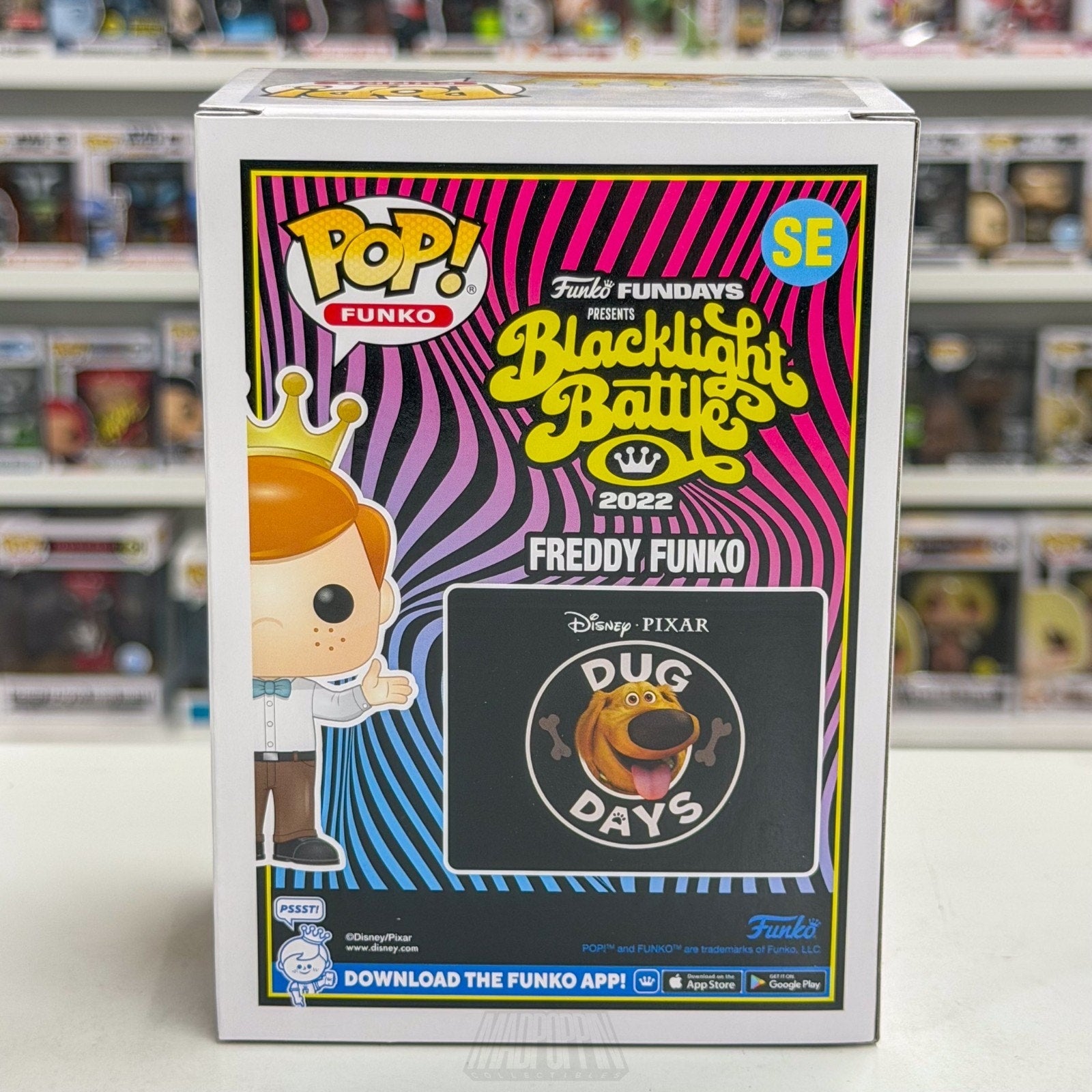 Funko Pop Fundays Blacklight Battle Russell SE Disney Pixar Up Toy Vinyl Figure