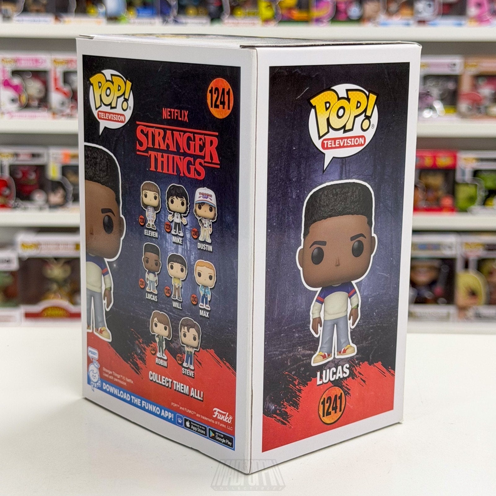 Funko Pop TV Stranger Things Lucas Sinclair 1241 Netflix Season 4 Vinyl Figure