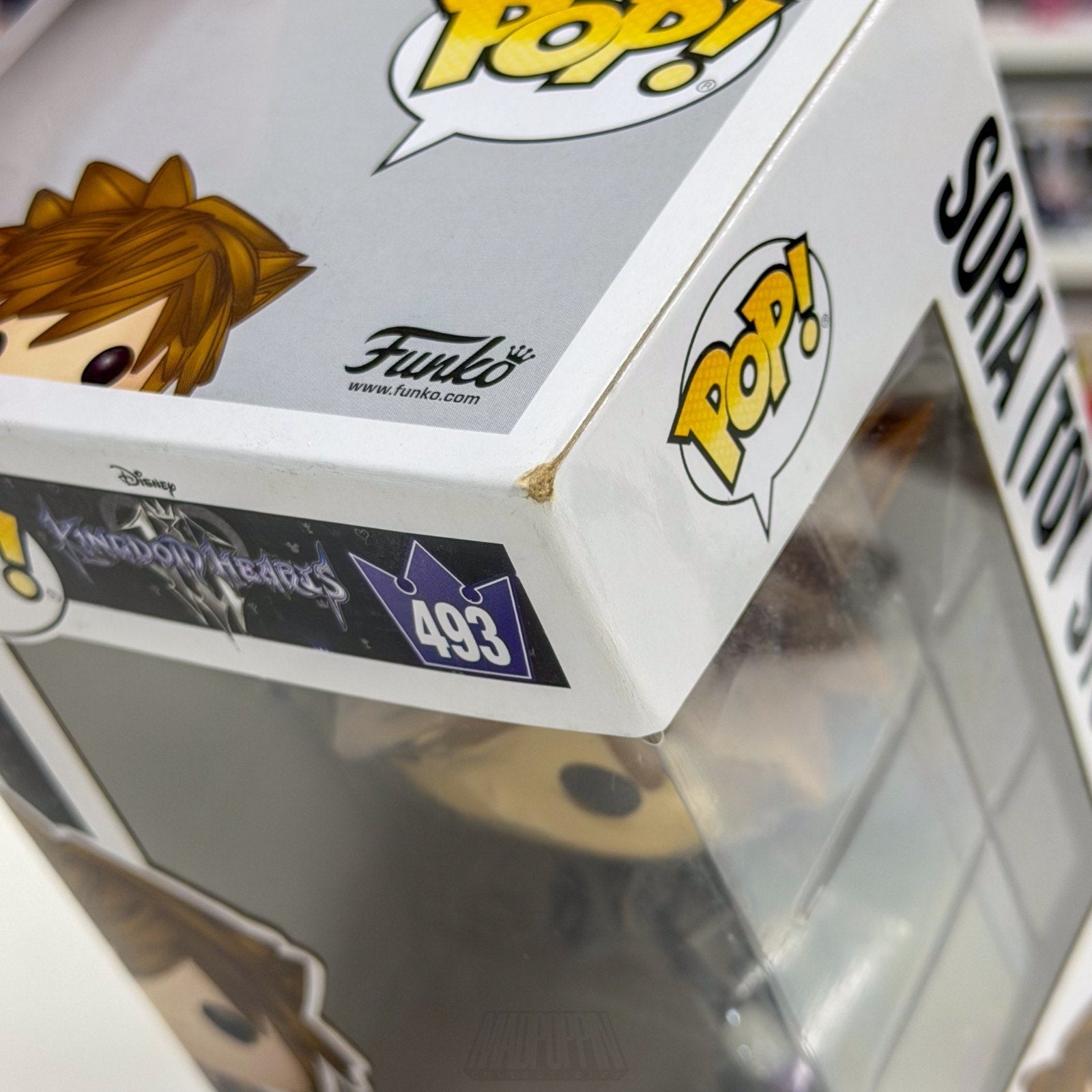 Funko Pop Disney Games Kingdom Hearts Sora Toy Story Hot Topic 493 Vinyl Figure