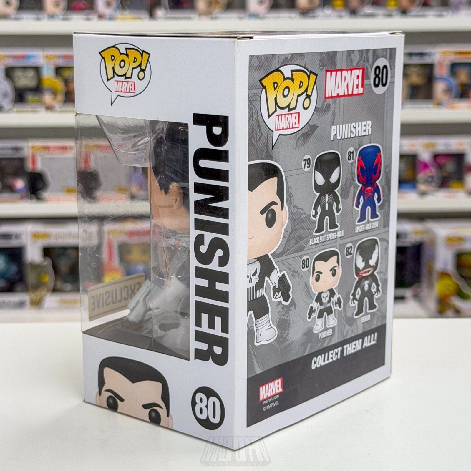 Funko Pop Marvel Punisher Walgreens 80 Frank Castle Antihero Vigilante Figure