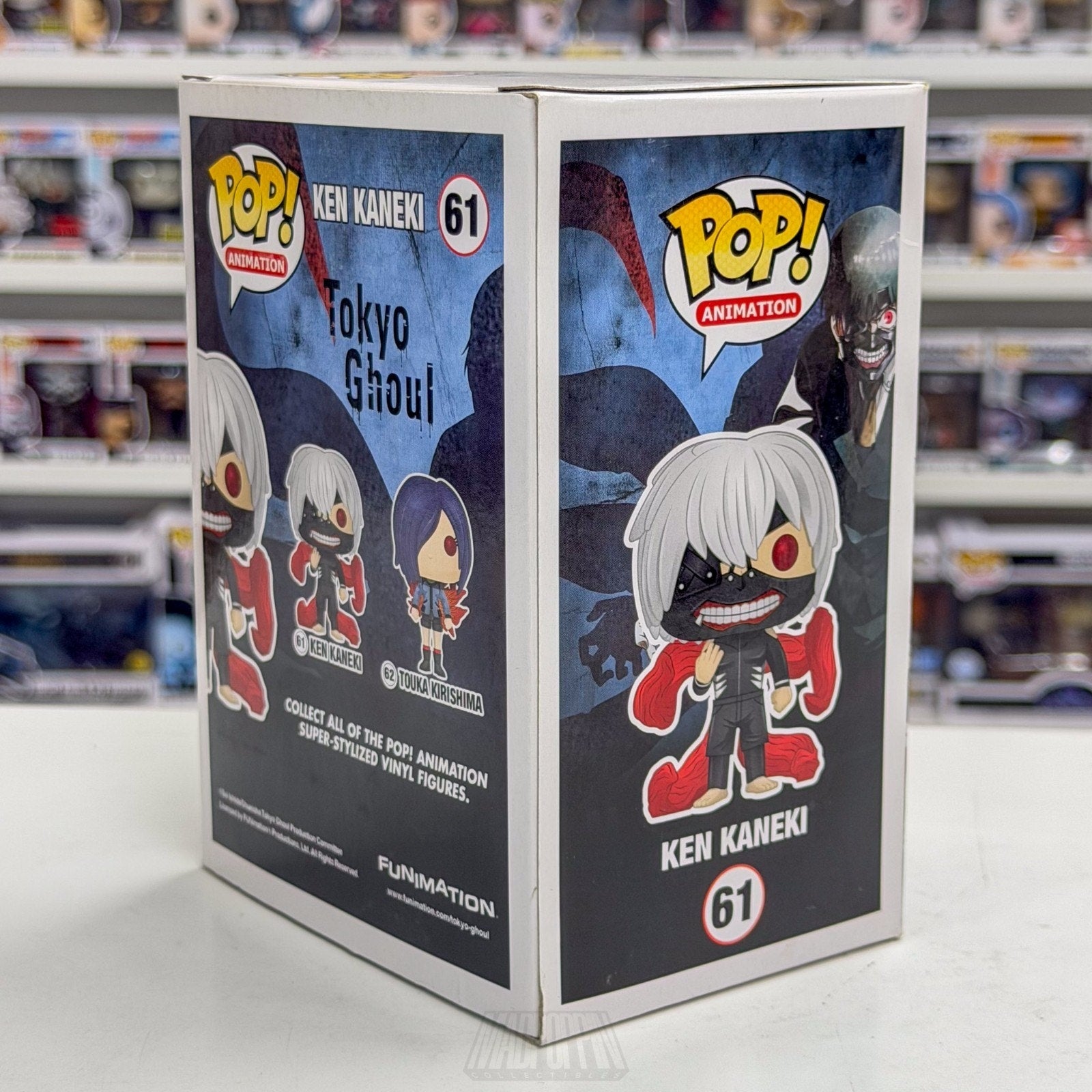 Funko Pop Anime Tokyo Ghoul Ken Kaneki 61 Dark Fantasy Manga Toy Vinyl Figure