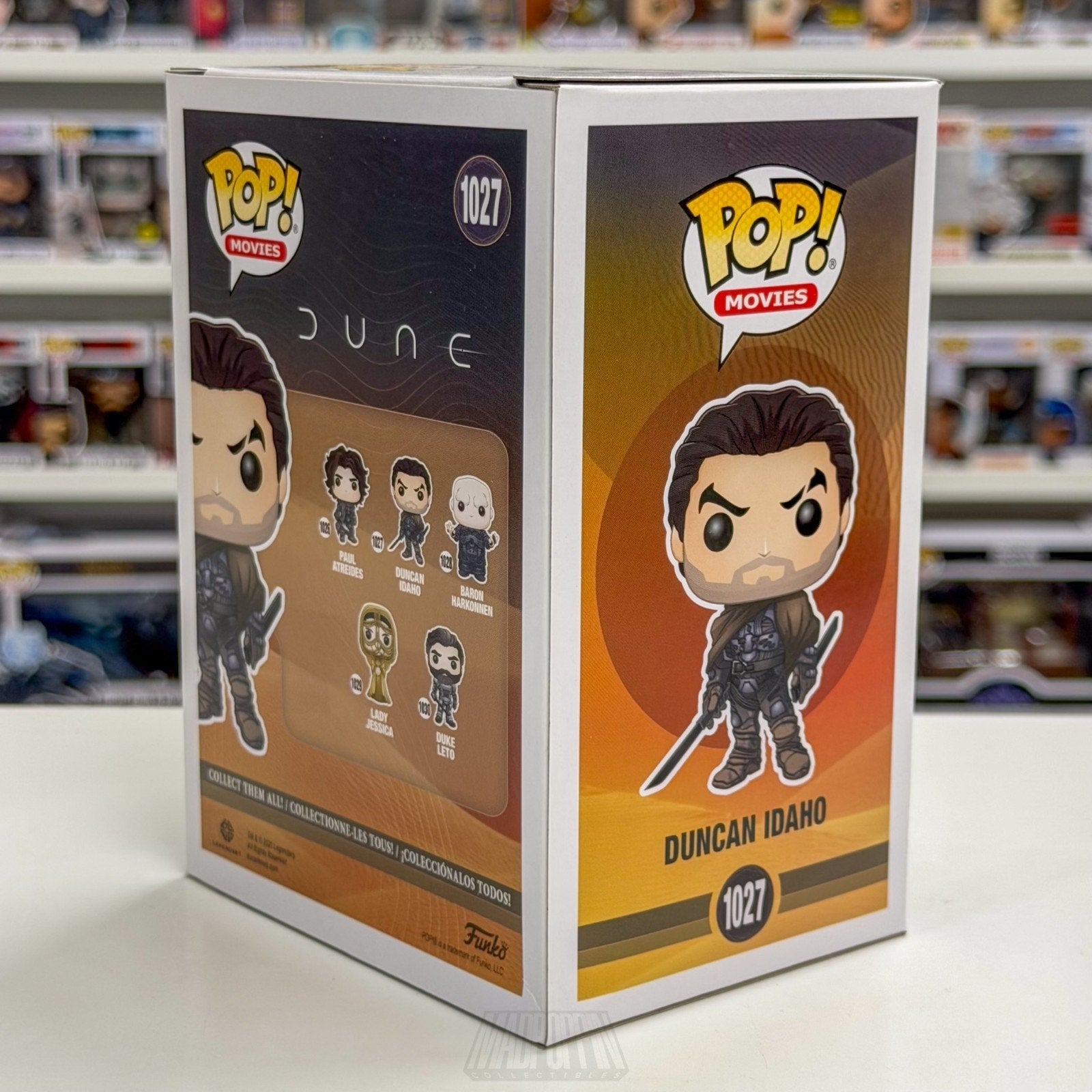Funko Pop Movies Dune Duncan Idaho 1027 Sci-Fi Epic Space Opera Toy Vinyl Figure
