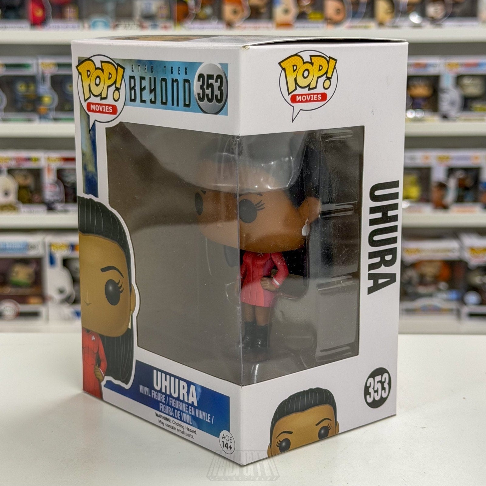 Funko Pop Movies Star Trek Beyond Lieutenant Nyota Uhura 353 USS Enterprise Fig